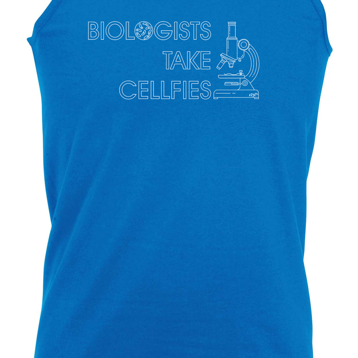 Biologists Take Cellfies - Funny Vest Singlet Unisex Tank Top