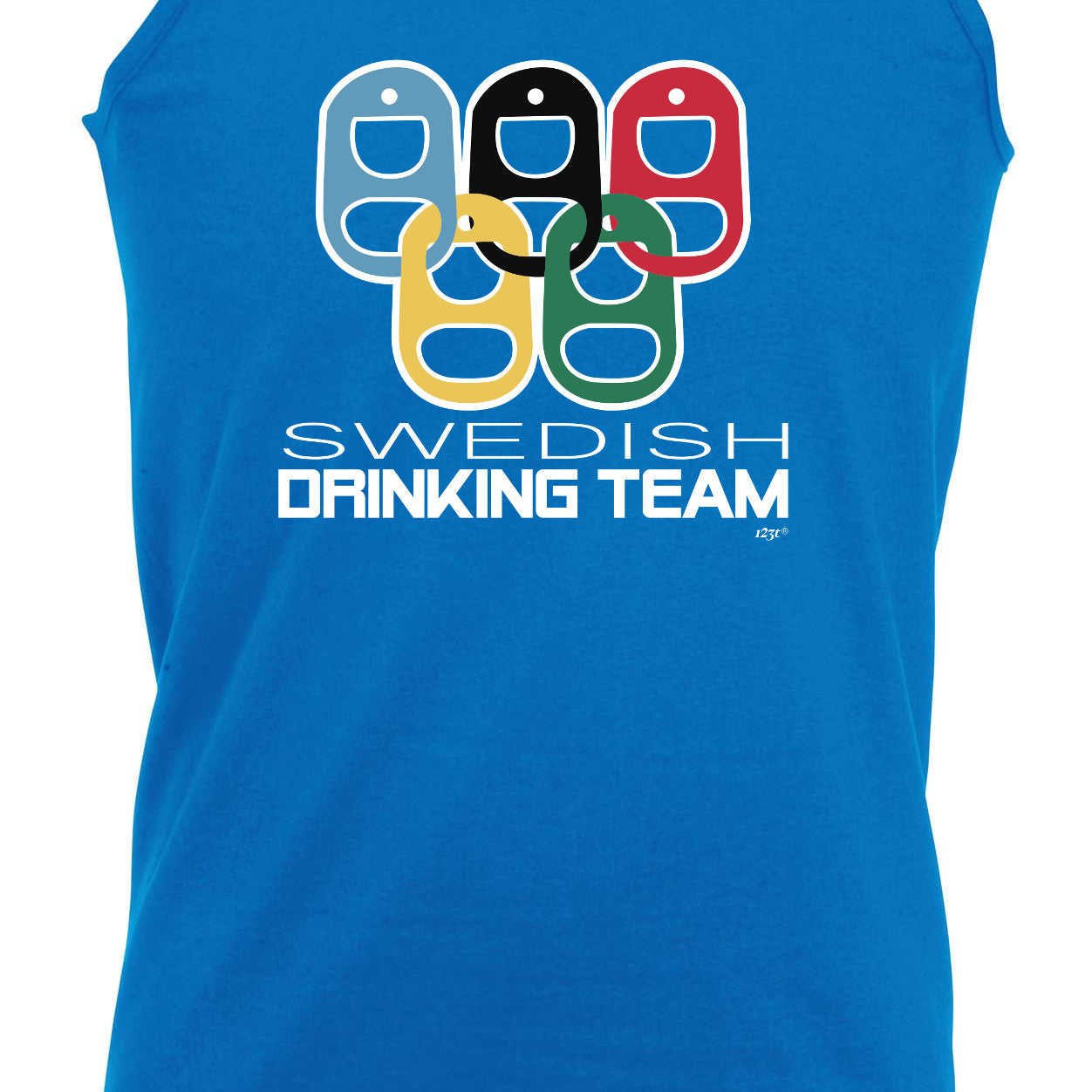 Swedish Drinking Team Rings - Funny Vest Singlet Unisex Tank Top