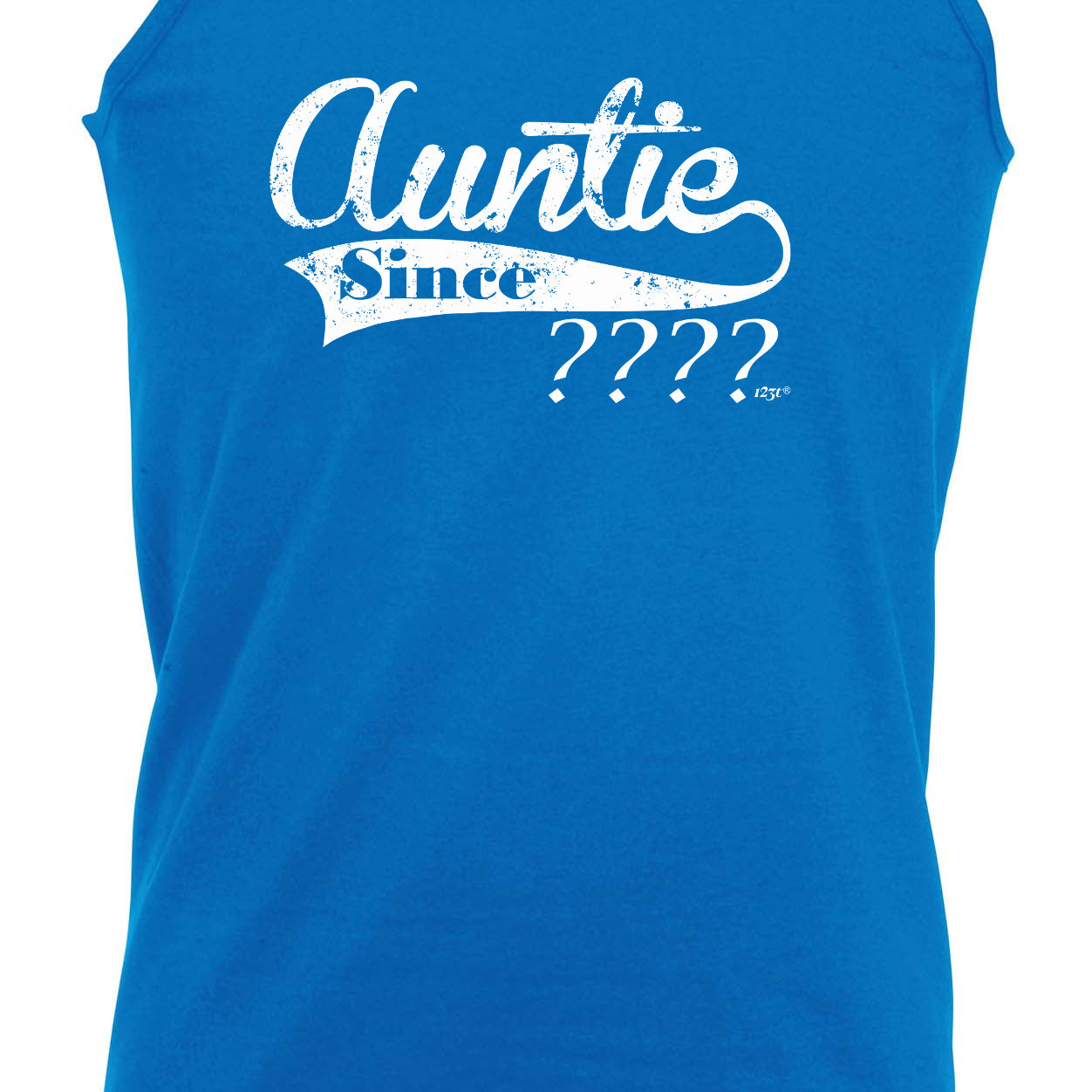 Auntie Since Your Date Personalised - Funny Vest Singlet Unisex Tank Top