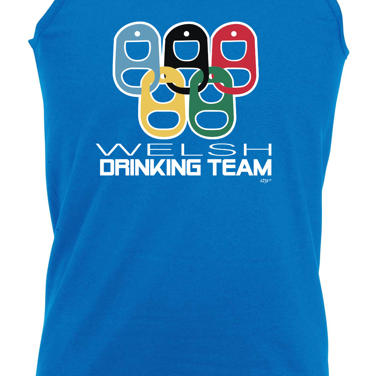 Welsh Drinking Team Rings - Funny Vest Singlet Unisex Tank Top