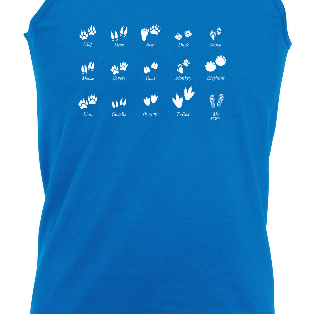 Footprints - Funny Vest Singlet Unisex Tank Top