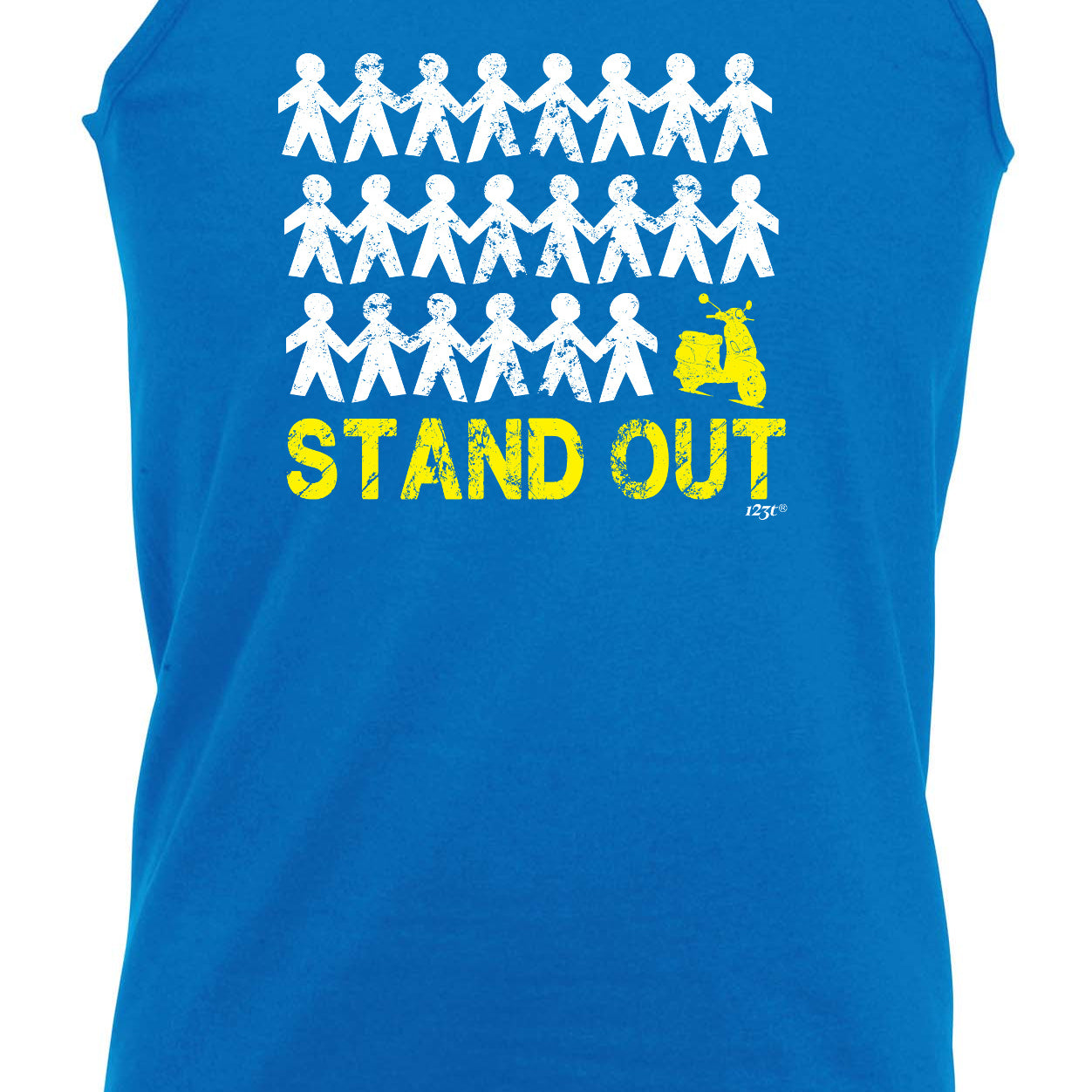 Stand Out Scooter - Funny Vest Singlet Unisex Tank Top