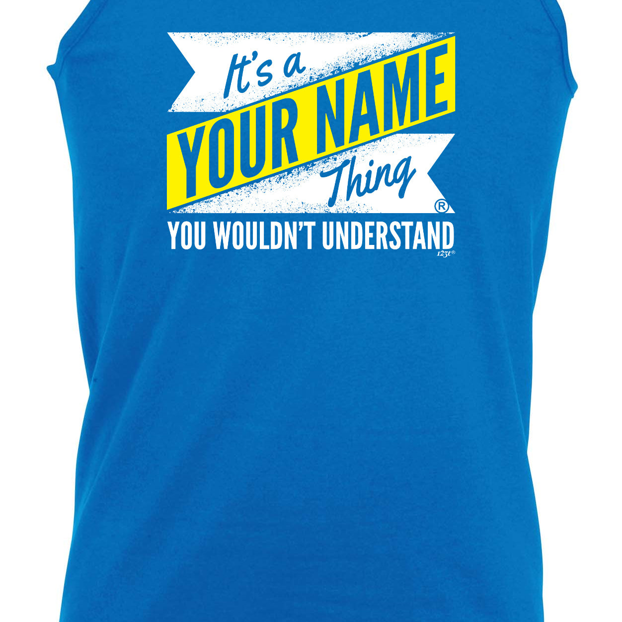 Your Name V2 Surname Thing - Funny Vest Singlet Unisex Tank Top