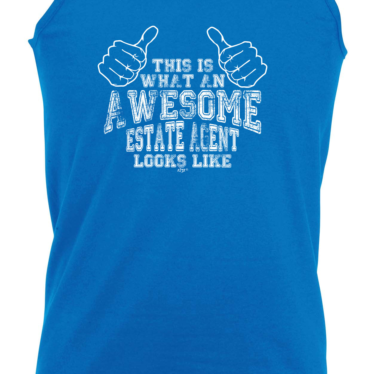 This Is What Awesome Estate Agent - Funny Vest Singlet Unisex Tank Top