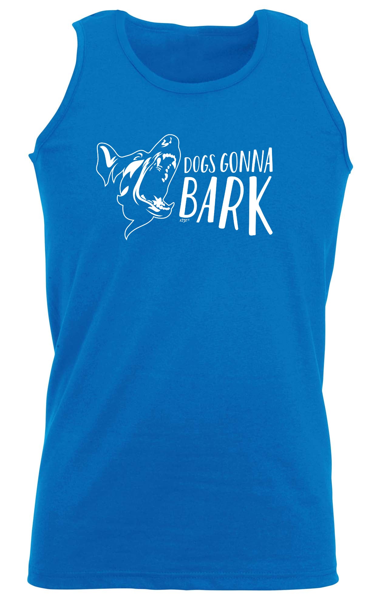 Dog Gonna Bark - Funny Vest Singlet Unisex Tank Top