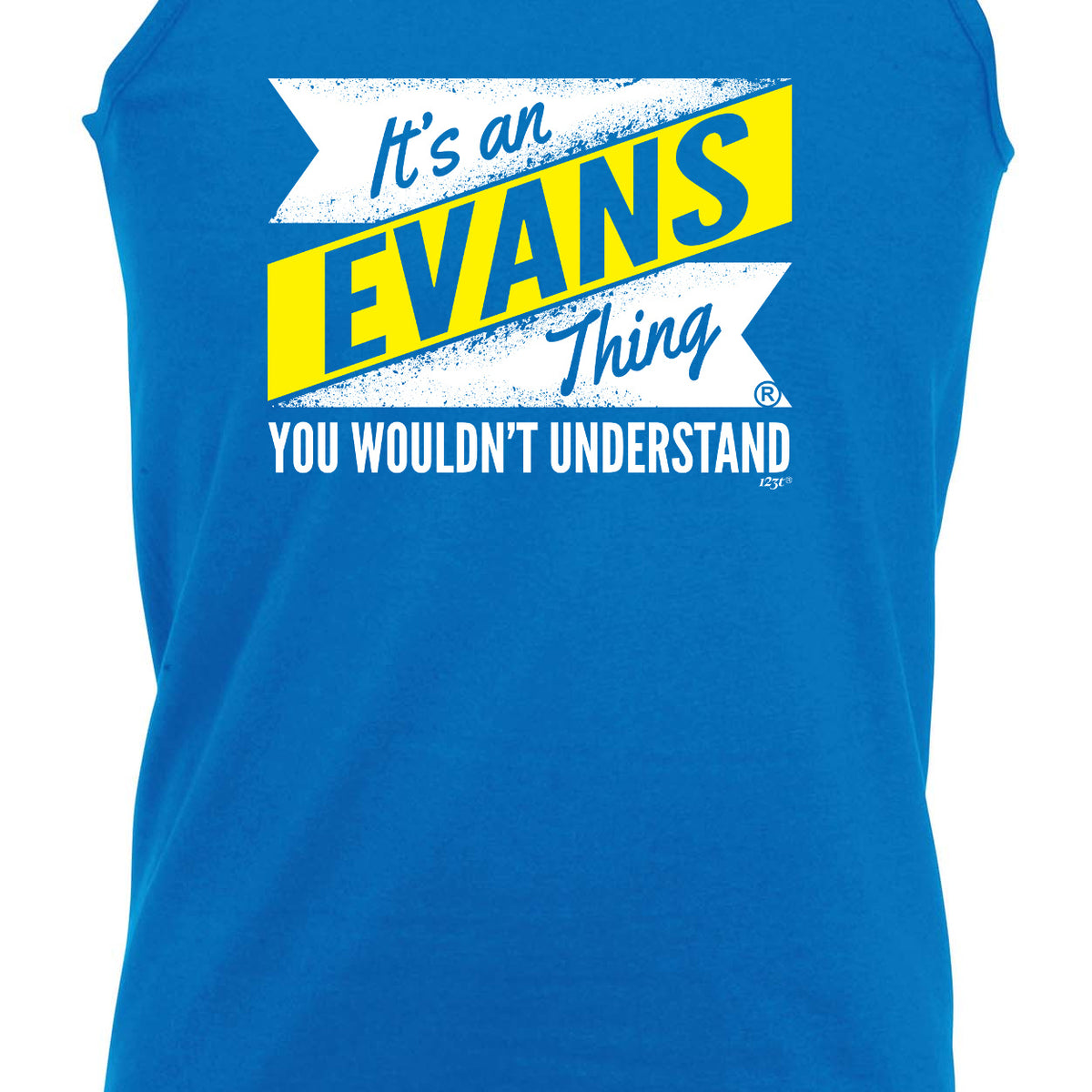 Evans V2 Surname Thing - Funny Vest Singlet Unisex Tank Top