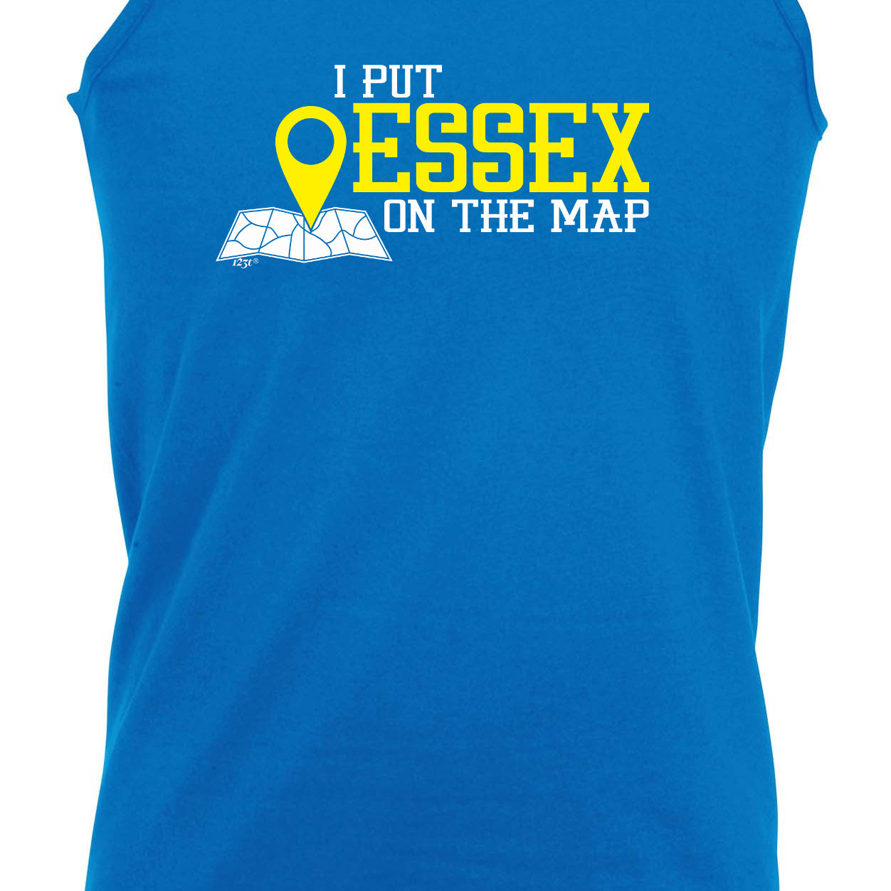 Put On The Map Essex - Funny Vest Singlet Unisex Tank Top