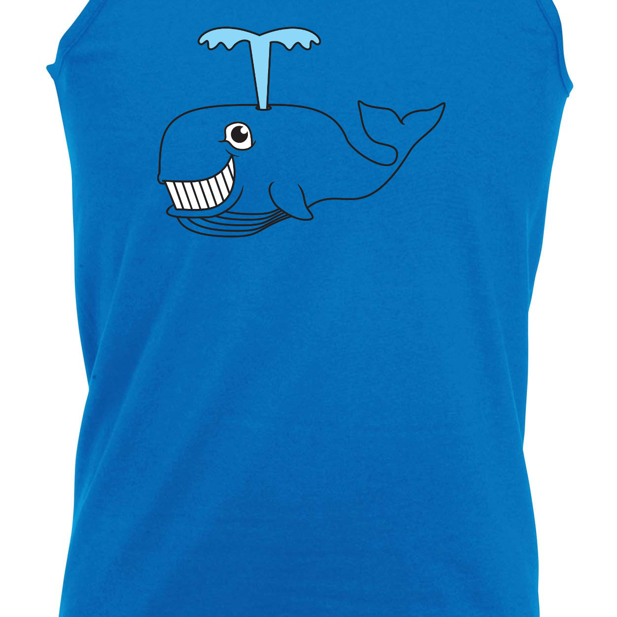 Whale Ani Mates - Funny Vest Singlet Unisex Tank Top