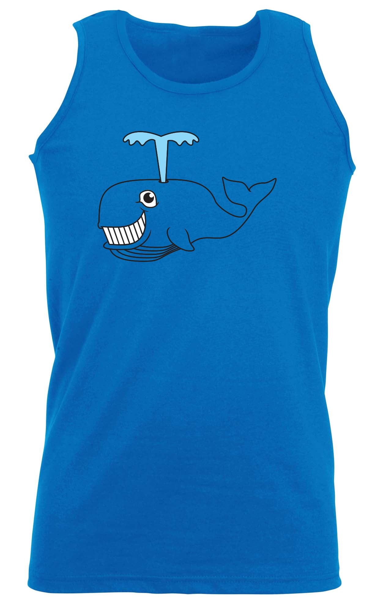 Whale Ani Mates - Funny Vest Singlet Unisex Tank Top