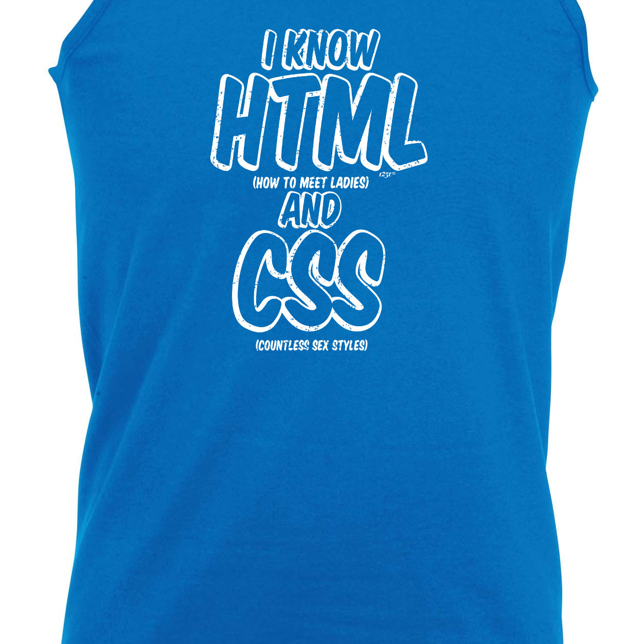 Know Html And Css - Funny Vest Singlet Unisex Tank Top