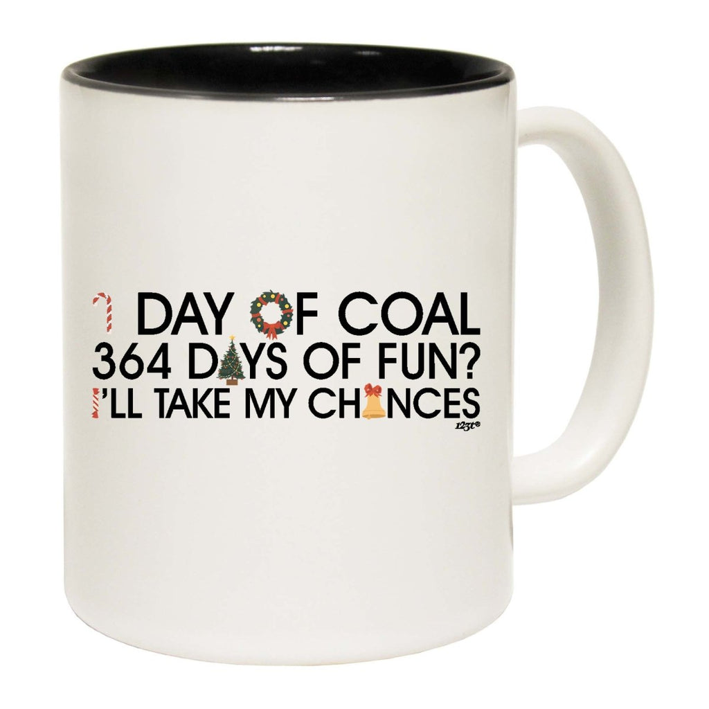 1 Day Of Coal Christmas Mug Cup - 123t Australia | Funny T-Shirts Mugs Novelty Gifts
