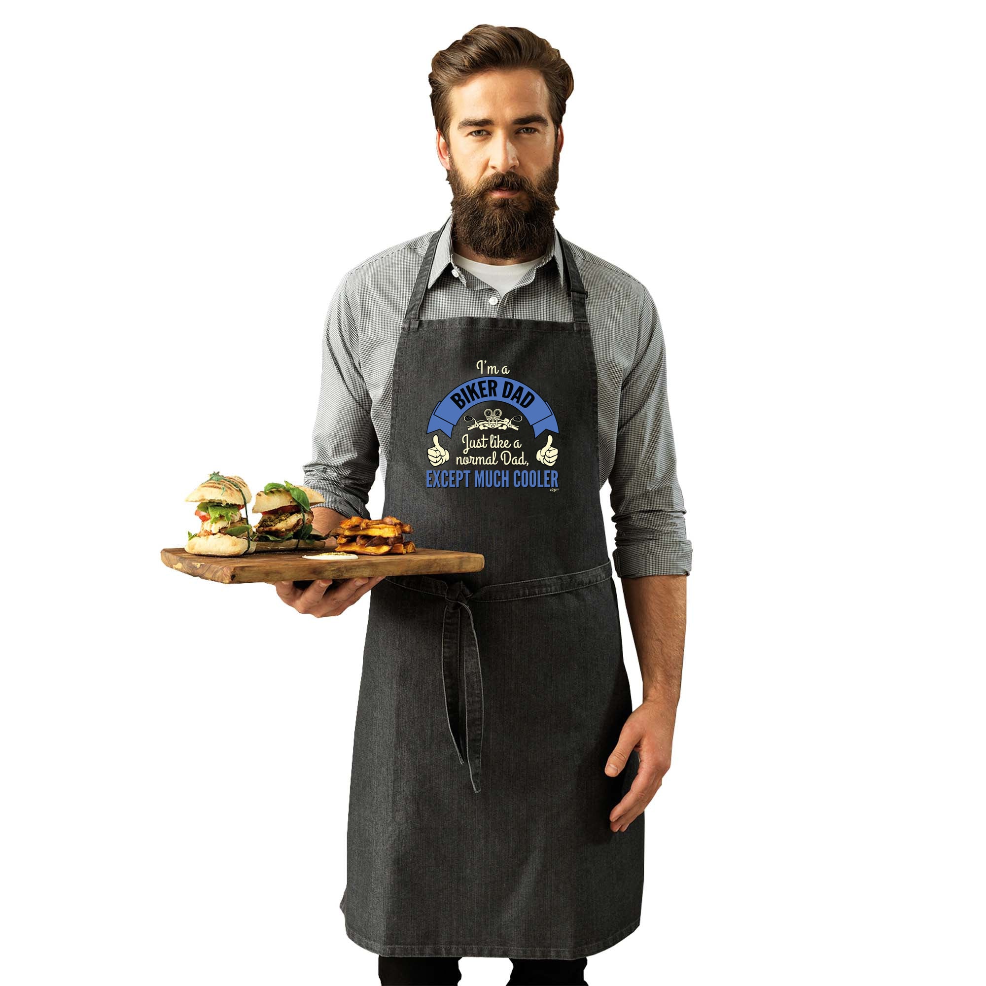 Im A Biker Dad - Funny Kitchen Apron