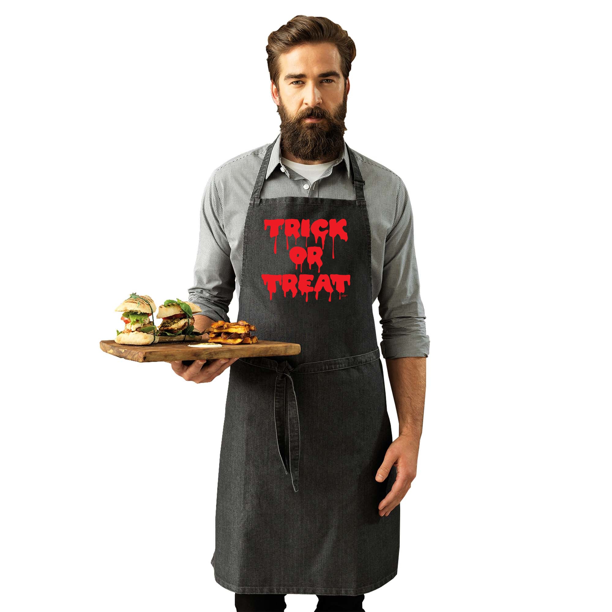Trick Or Treat Halloween - Funny Kitchen Apron