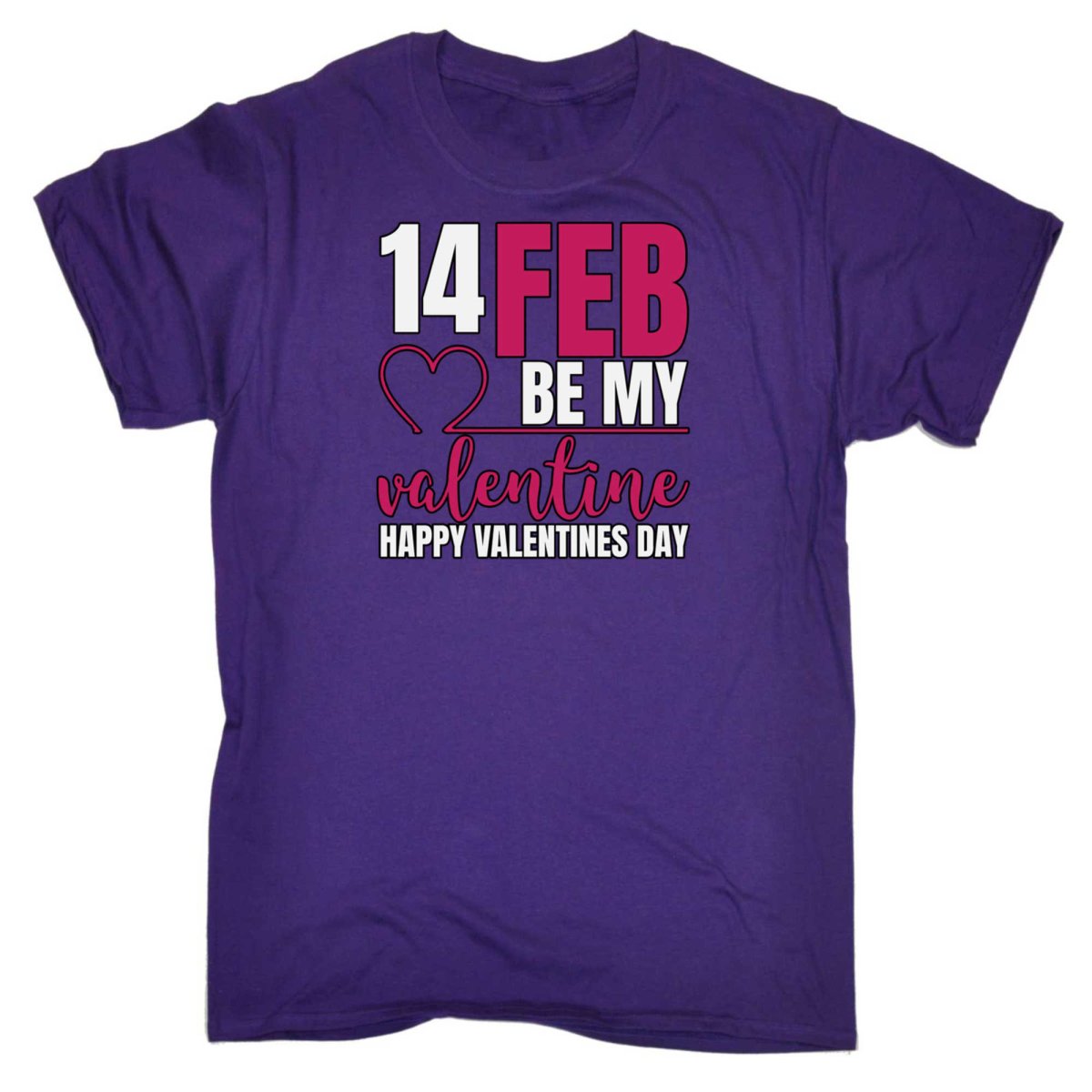 14 Feb Be My Valentine Happy Valentines Day - Mens Funny T-Shirt Tshirts - 123t Australia | Funny T-Shirts Mugs Novelty Gifts