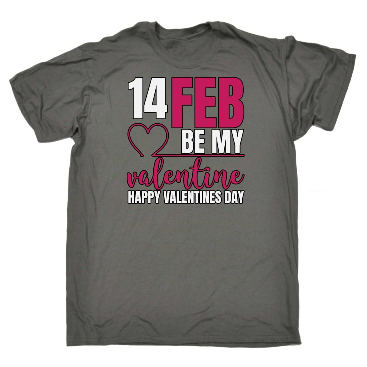14 Feb Be My Valentine Happy Valentines Day - Mens Funny T-Shirt Tshirts - 123t Australia | Funny T-Shirts Mugs Novelty Gifts