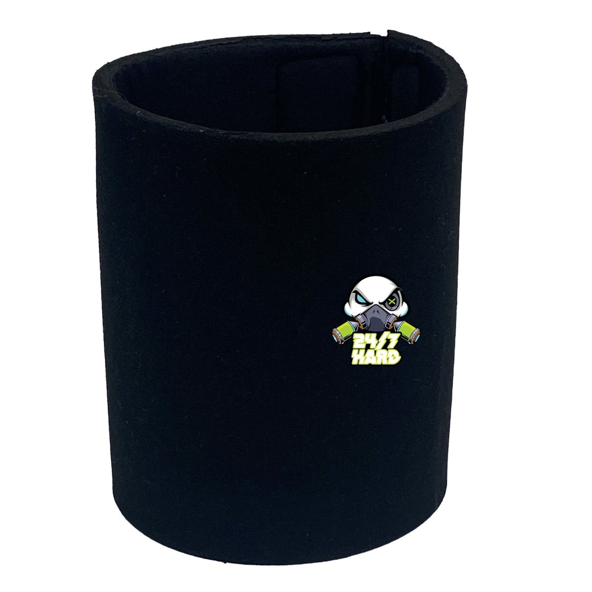 247 Hard AL Storm Rave Dance Text Breast - Funny Novelty Stubby Holder - 123t Australia | Funny T-Shirts Mugs Novelty Gifts