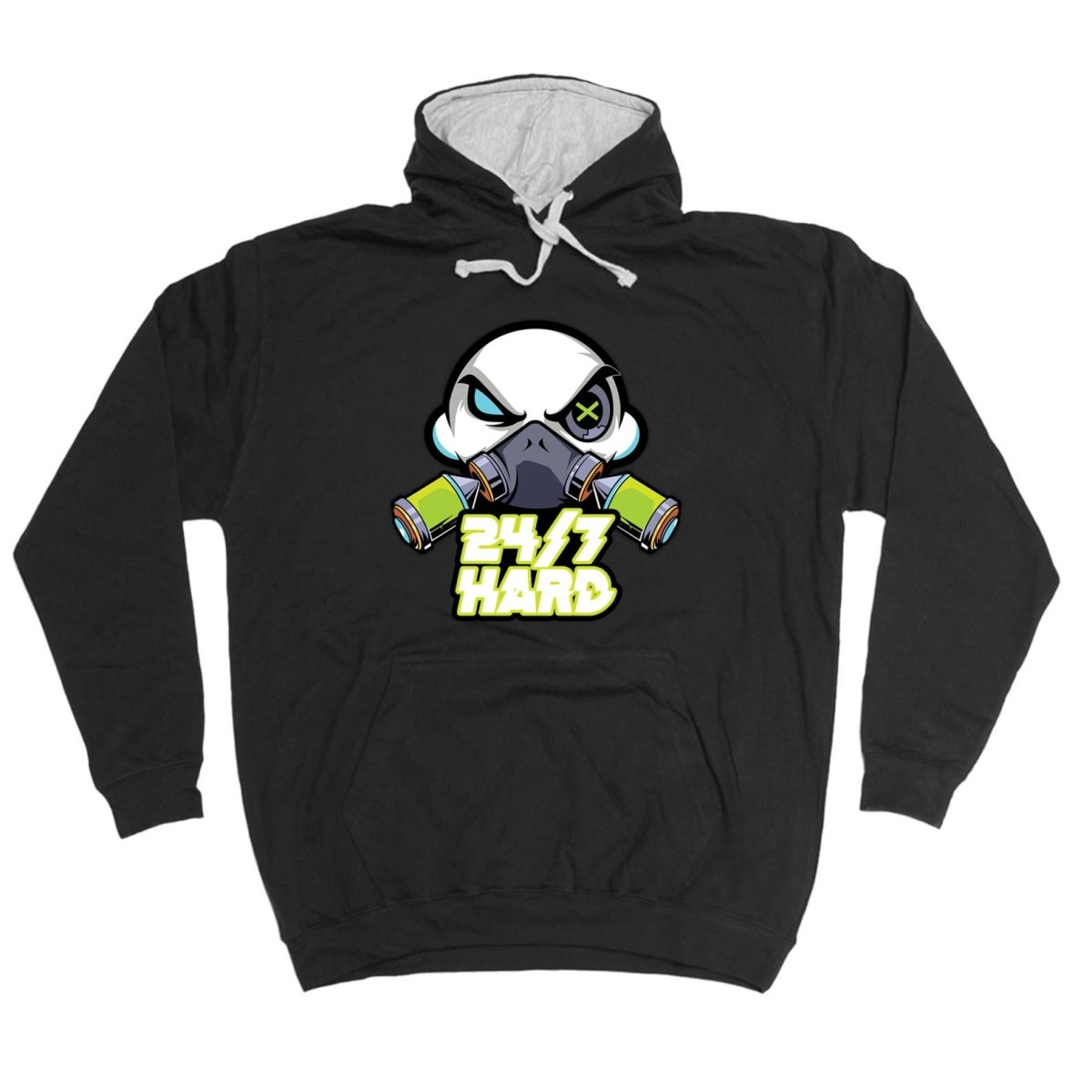 247 Hard AL Storm Rave Dance With Text - Funny Novelty Hoodies Hoodie - 123t Australia | Funny T-Shirts Mugs Novelty Gifts