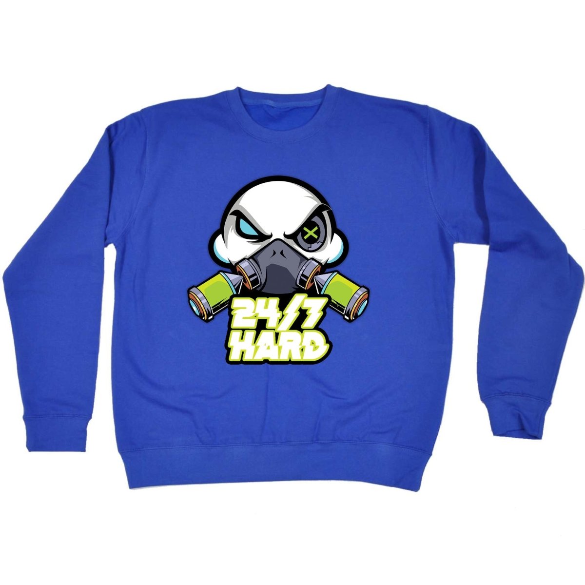 247 Hard AL Storm Rave Dance With Text - Funny Novelty Sweatshirt - 123t Australia | Funny T-Shirts Mugs Novelty Gifts
