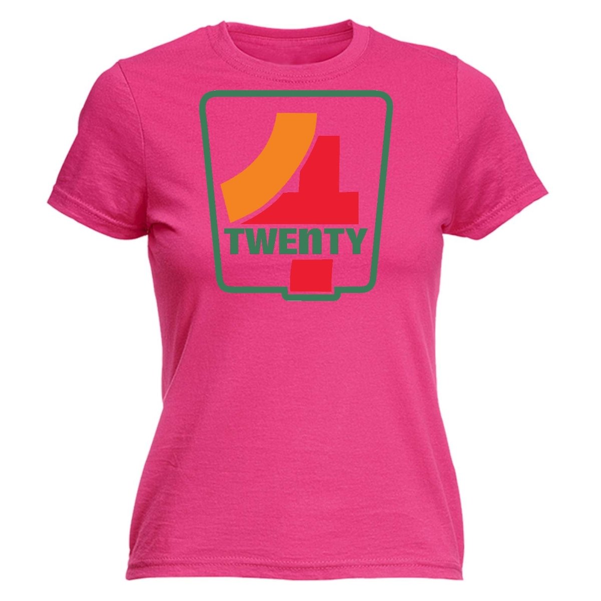 420 Four Twenty - Funny Womens T-Shirt Tshirt - 123t Australia | Funny T-Shirts Mugs Novelty Gifts