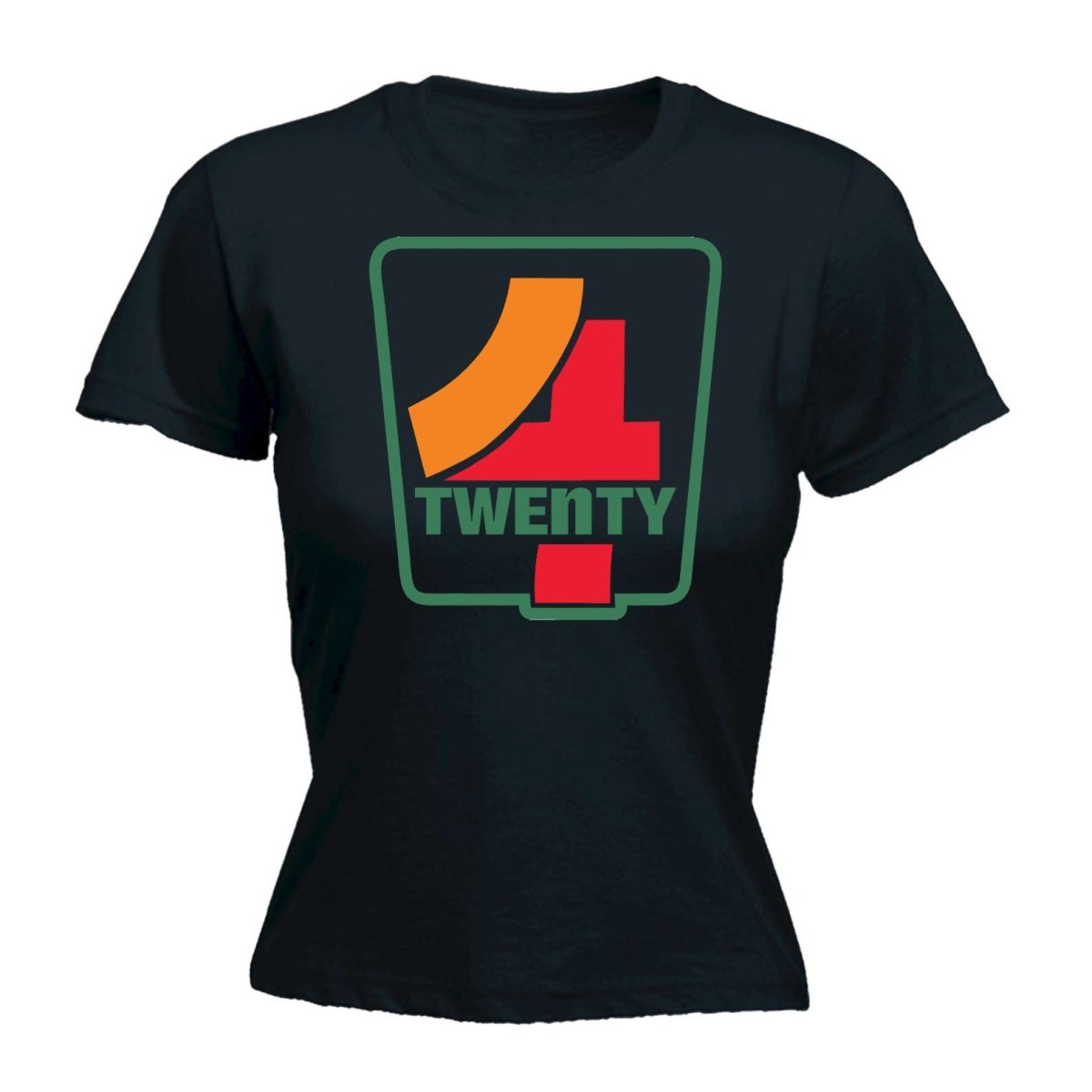 420 Four Twenty - Funny Womens T-Shirt Tshirt - 123t Australia | Funny T-Shirts Mugs Novelty Gifts