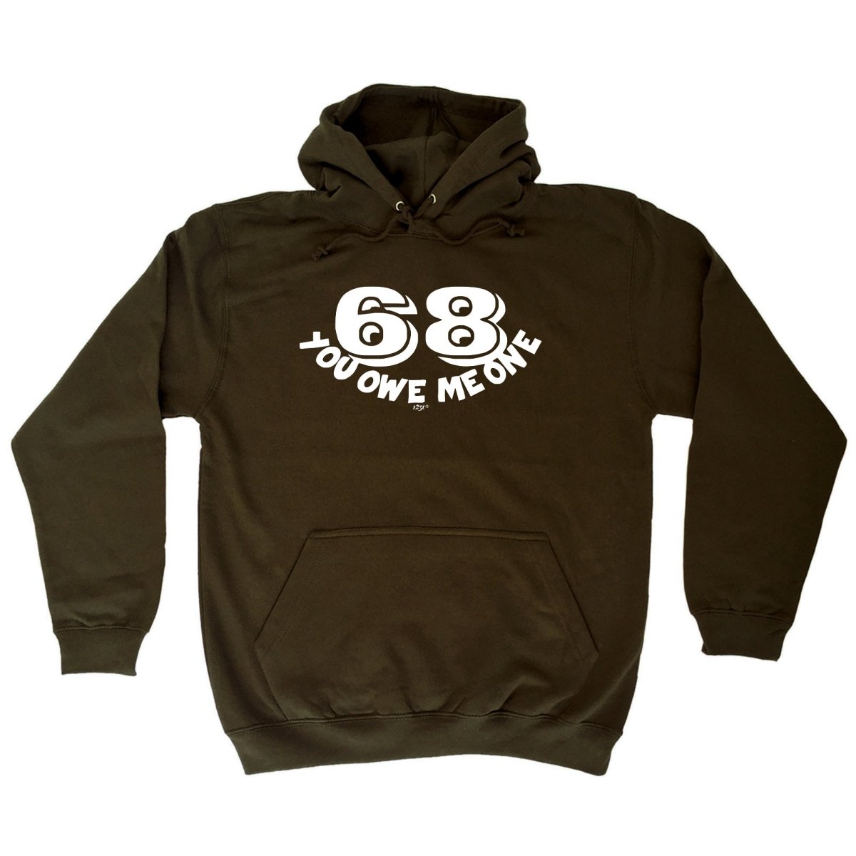 68 You Owe Me One - Funny Novelty Hoodies Hoodie - 123t Australia | Funny T-Shirts Mugs Novelty Gifts