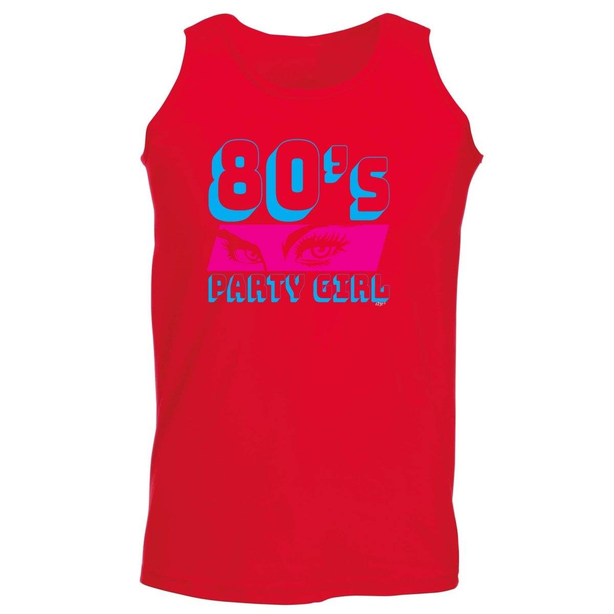 80S Party Girl Retro - Funny Novelty Vest Singlet Unisex Tank Top - 123t Australia | Funny T-Shirts Mugs Novelty Gifts