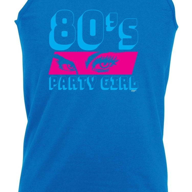 80S Party Girl Retro - Funny Novelty Vest Singlet Unisex Tank Top - 123t Australia | Funny T-Shirts Mugs Novelty Gifts