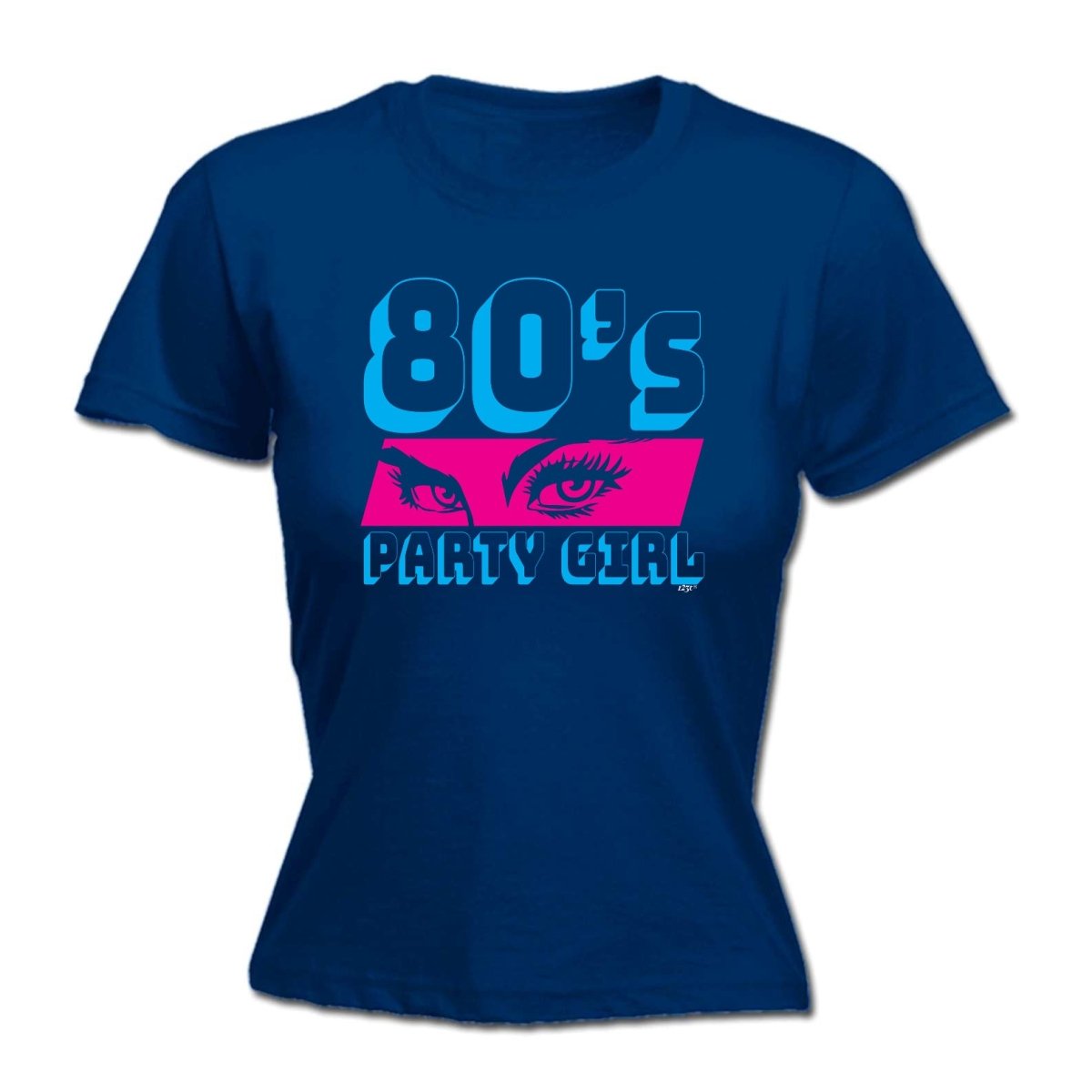 80S Party Girl Retro - Funny Novelty Womens T-Shirt T Shirt Tshirt - 123t Australia | Funny T-Shirts Mugs Novelty Gifts