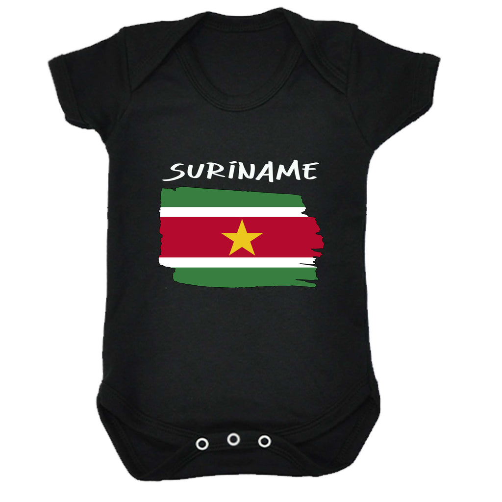 Suriname - Funny Babygrow Baby