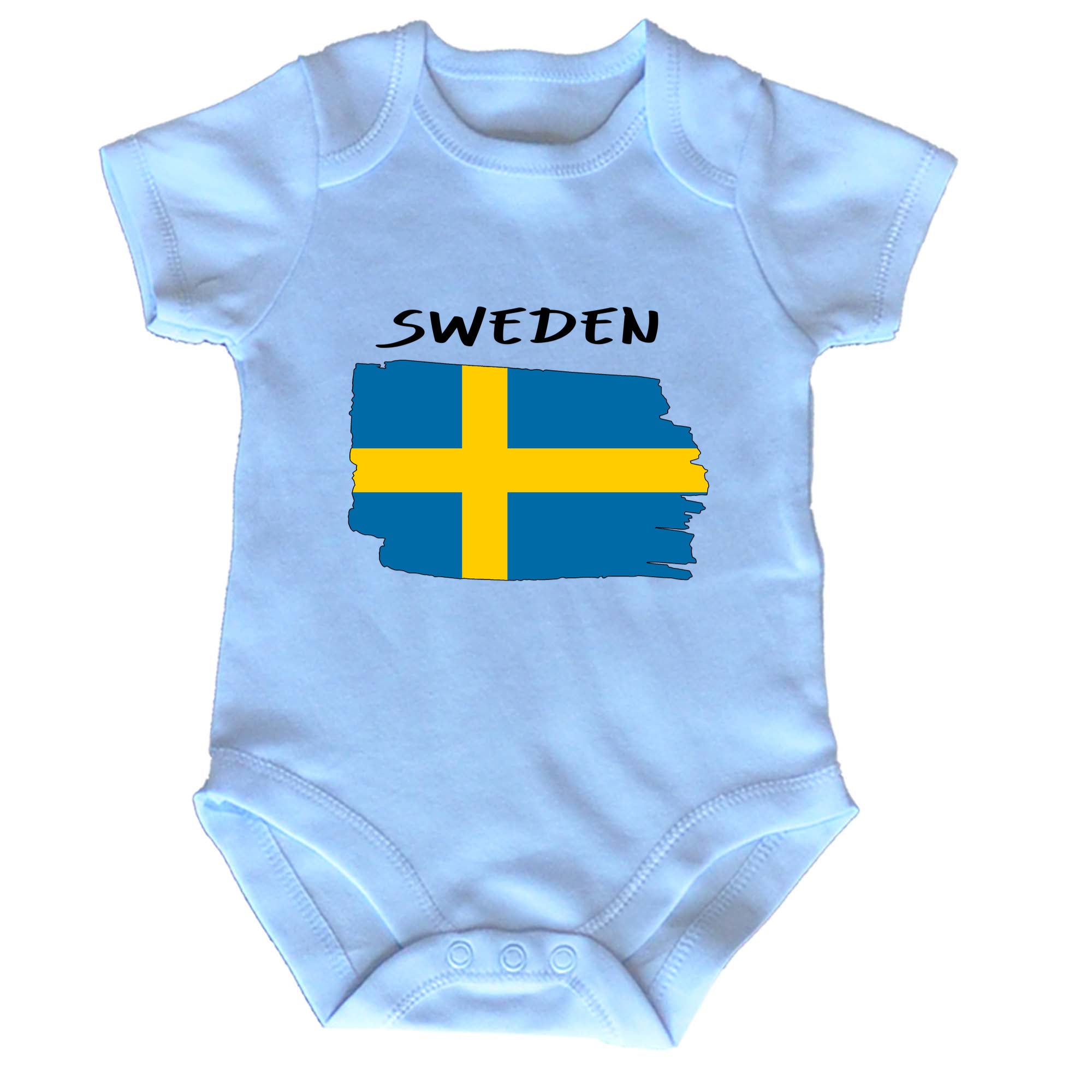 Sweden - Funny Babygrow Baby