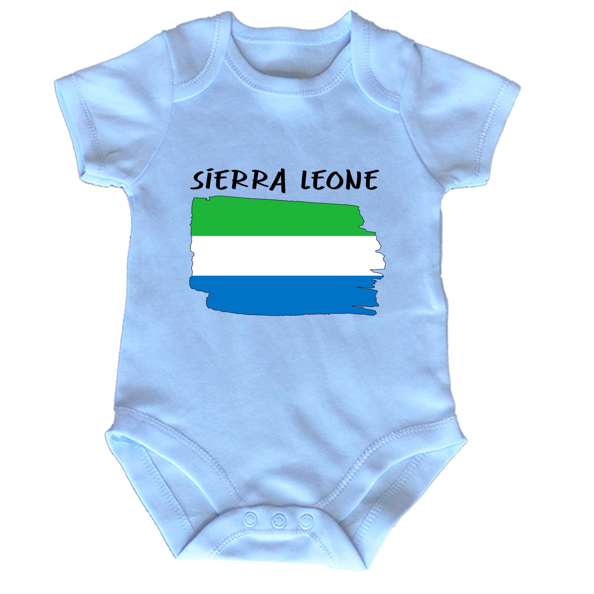 Sierra Leone - Funny Babygrow Baby