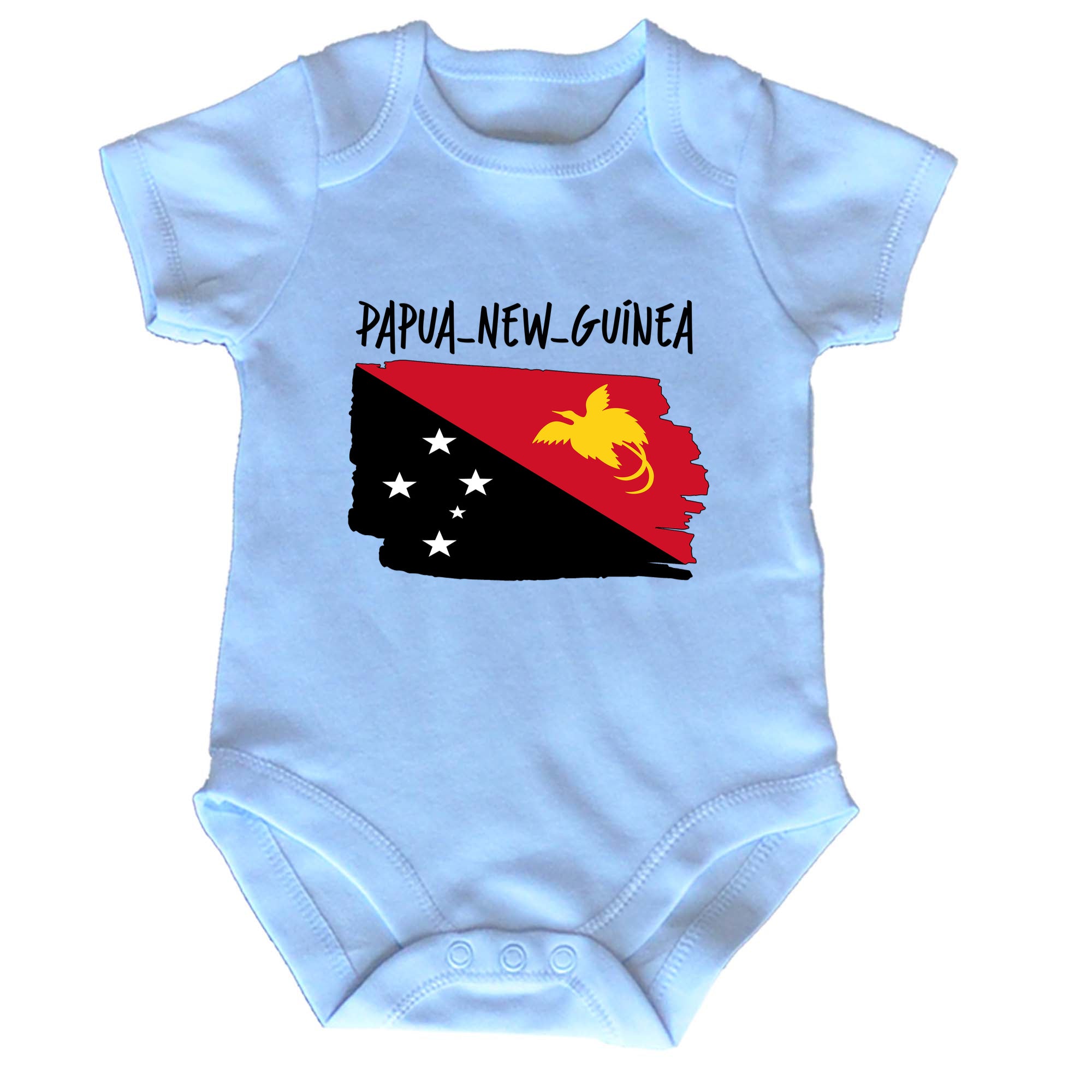 Papua New Guinea - Funny Babygrow Baby
