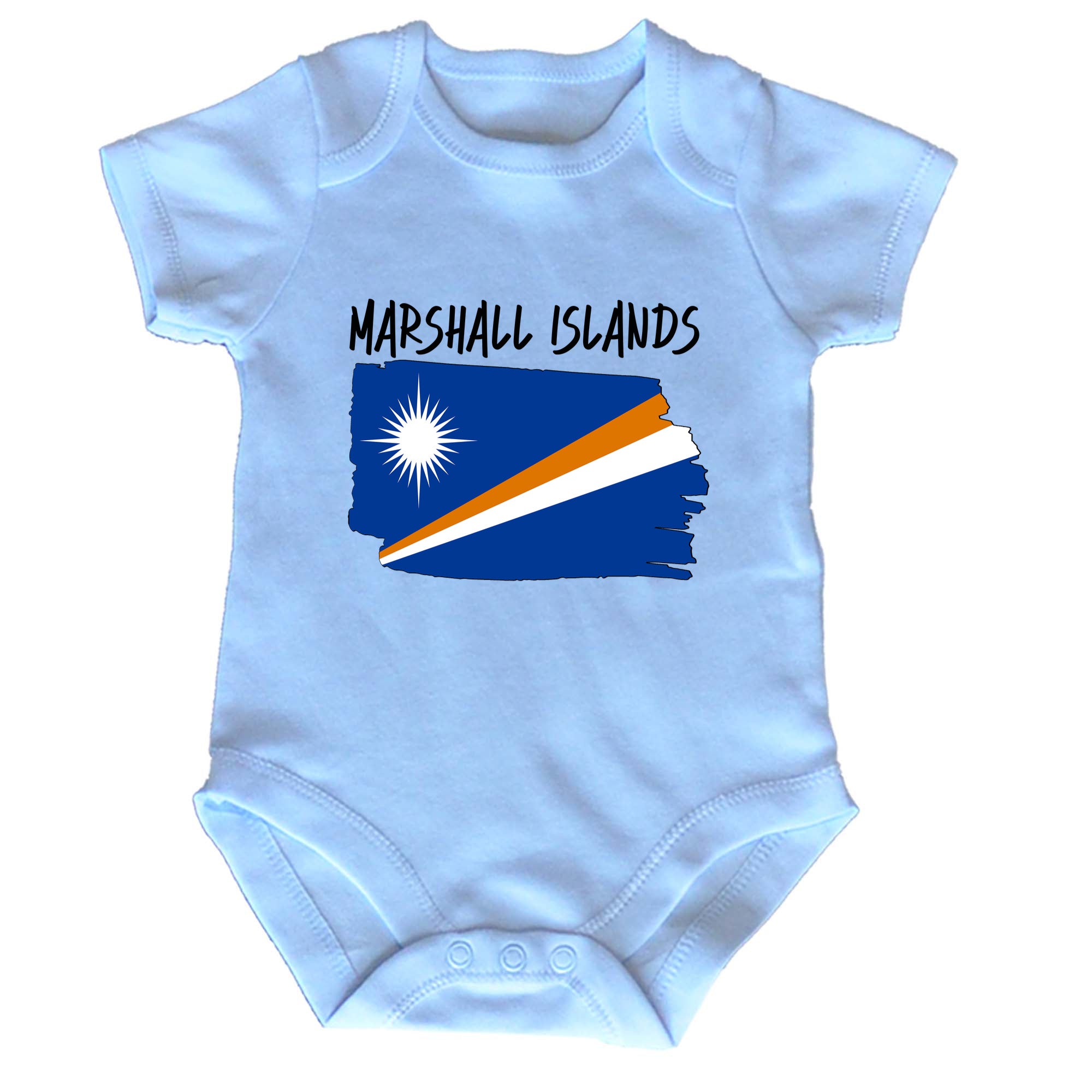 Marshall Islands - Funny Babygrow Baby