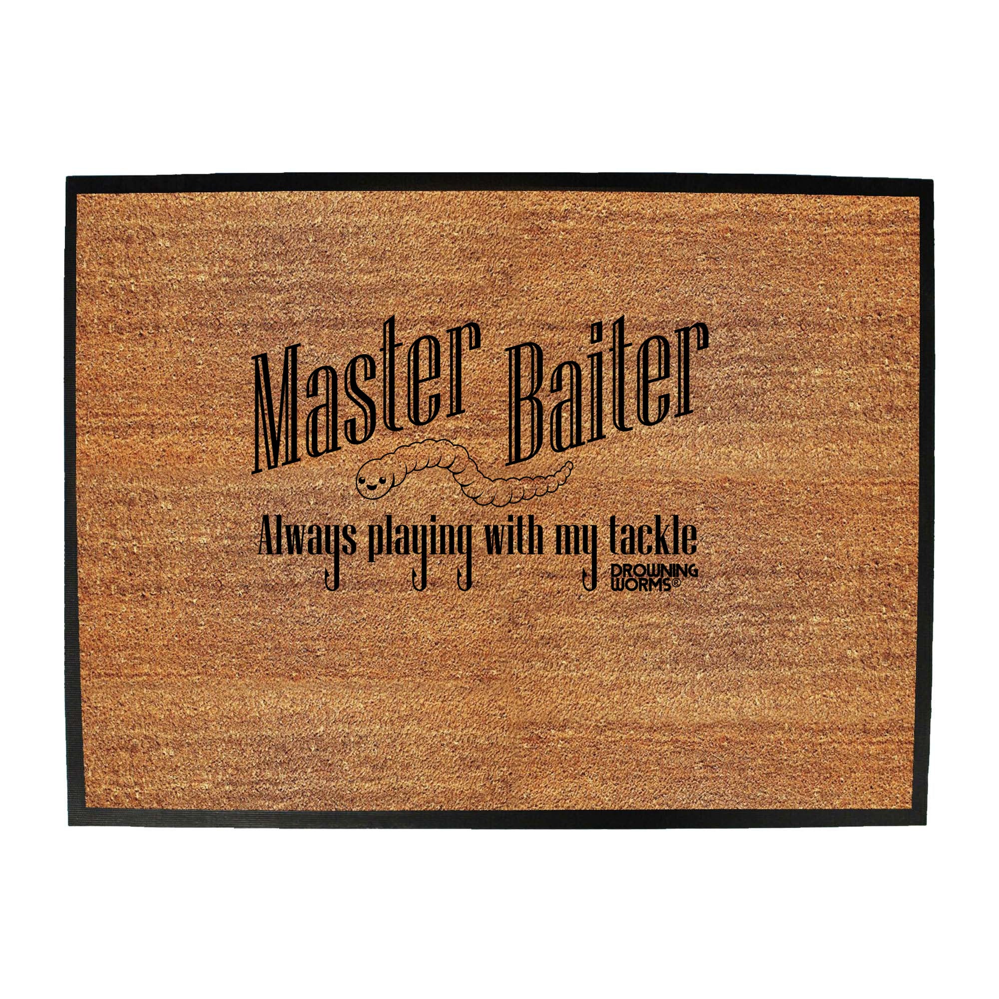 Dw Master Baiter - Funny Novelty Doormat