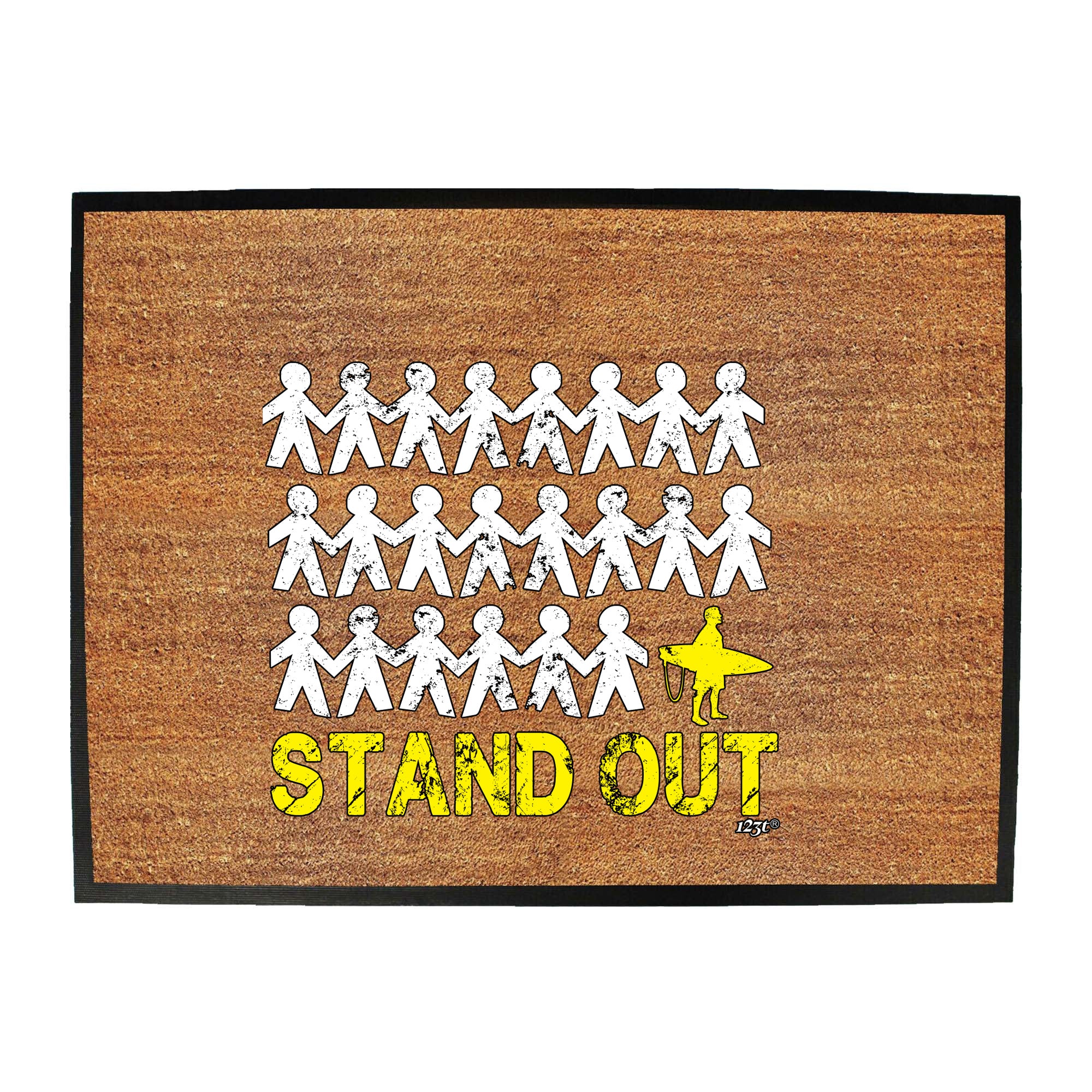 Stand Out Surf - Funny Novelty Doormat