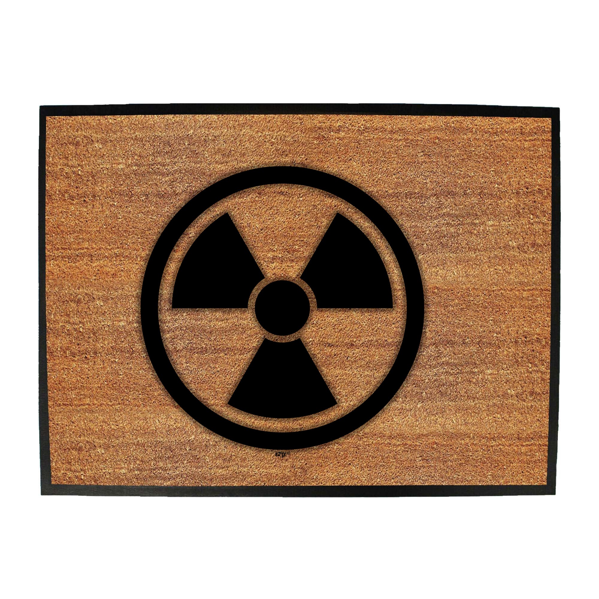 Radioactive Glow In The Dark - Funny Novelty Doormat