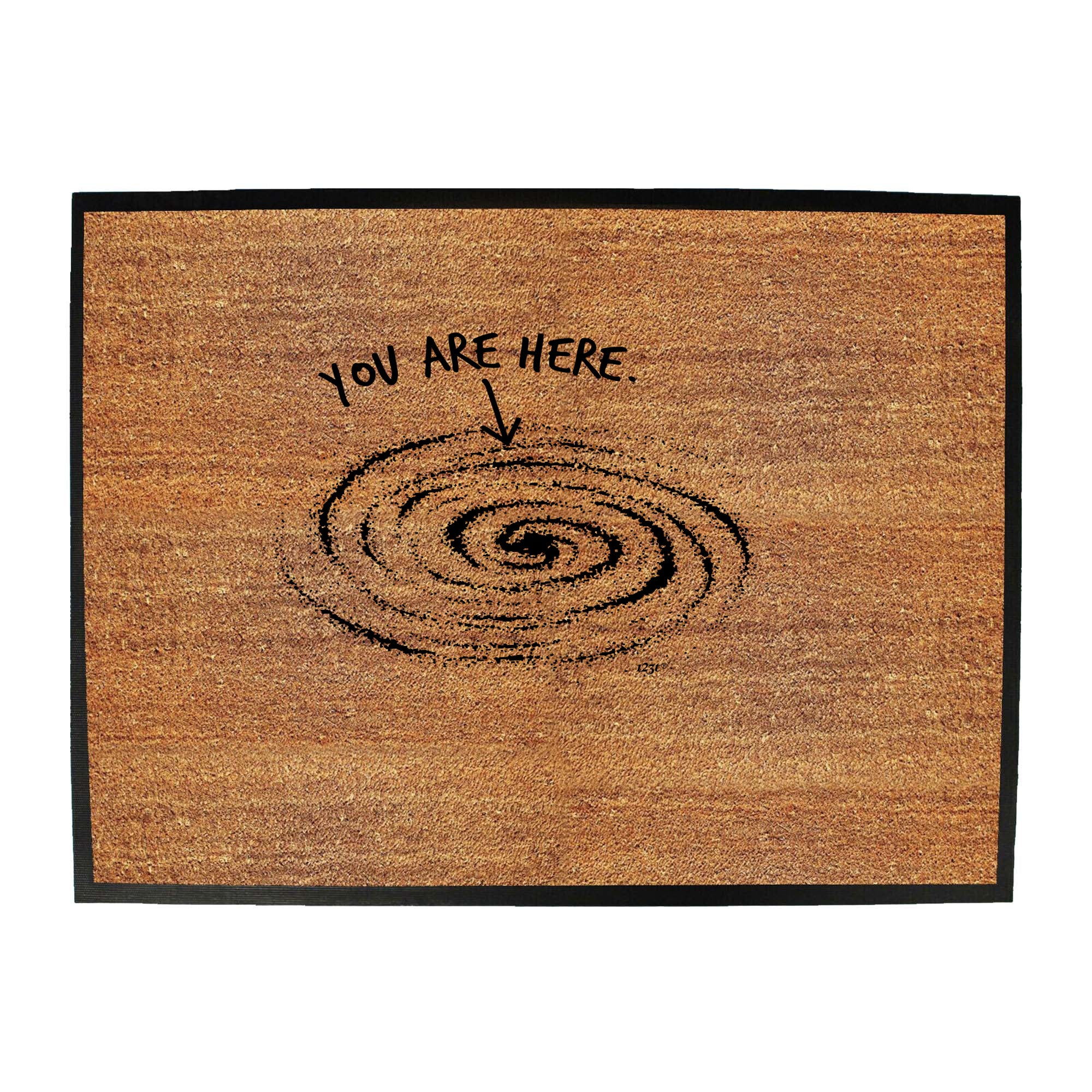 You Are Here - Funny Novelty Doormat
