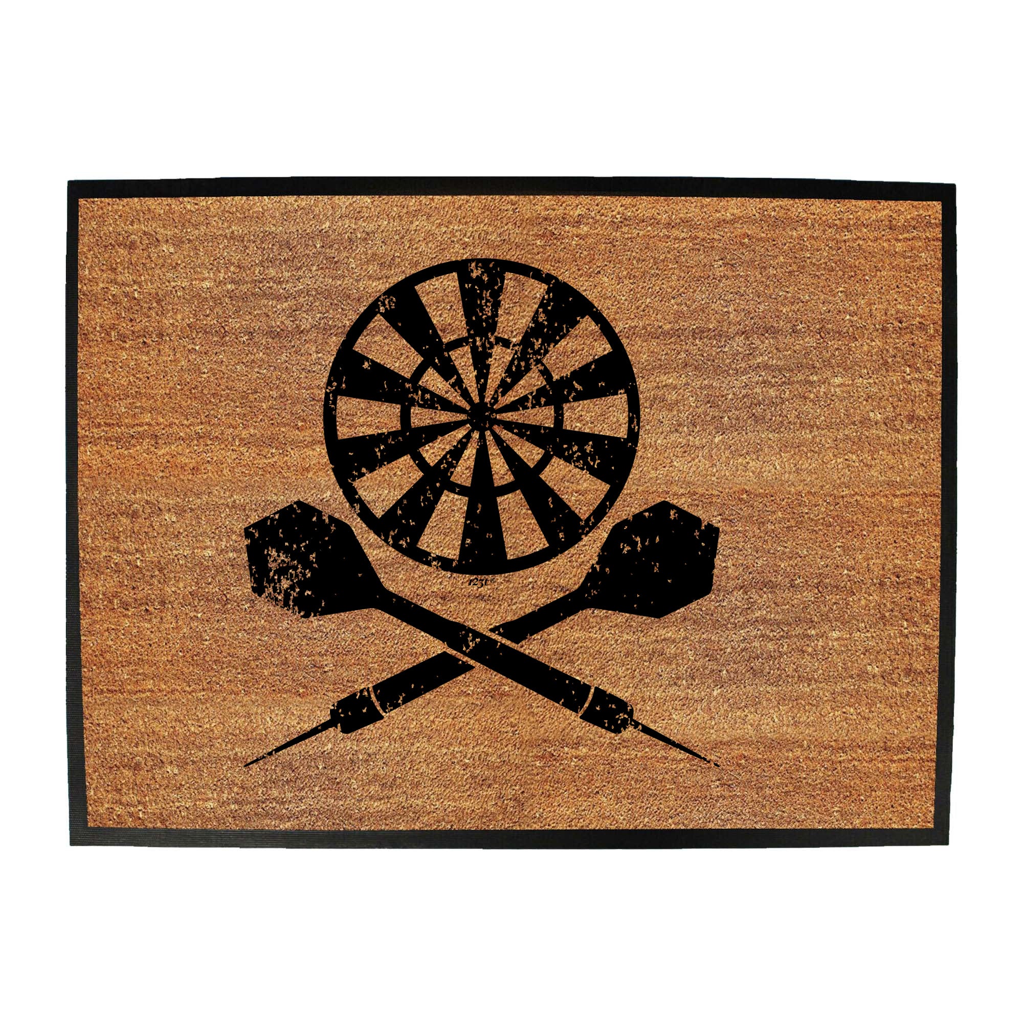 Darts Crossbones - Funny Novelty Doormat