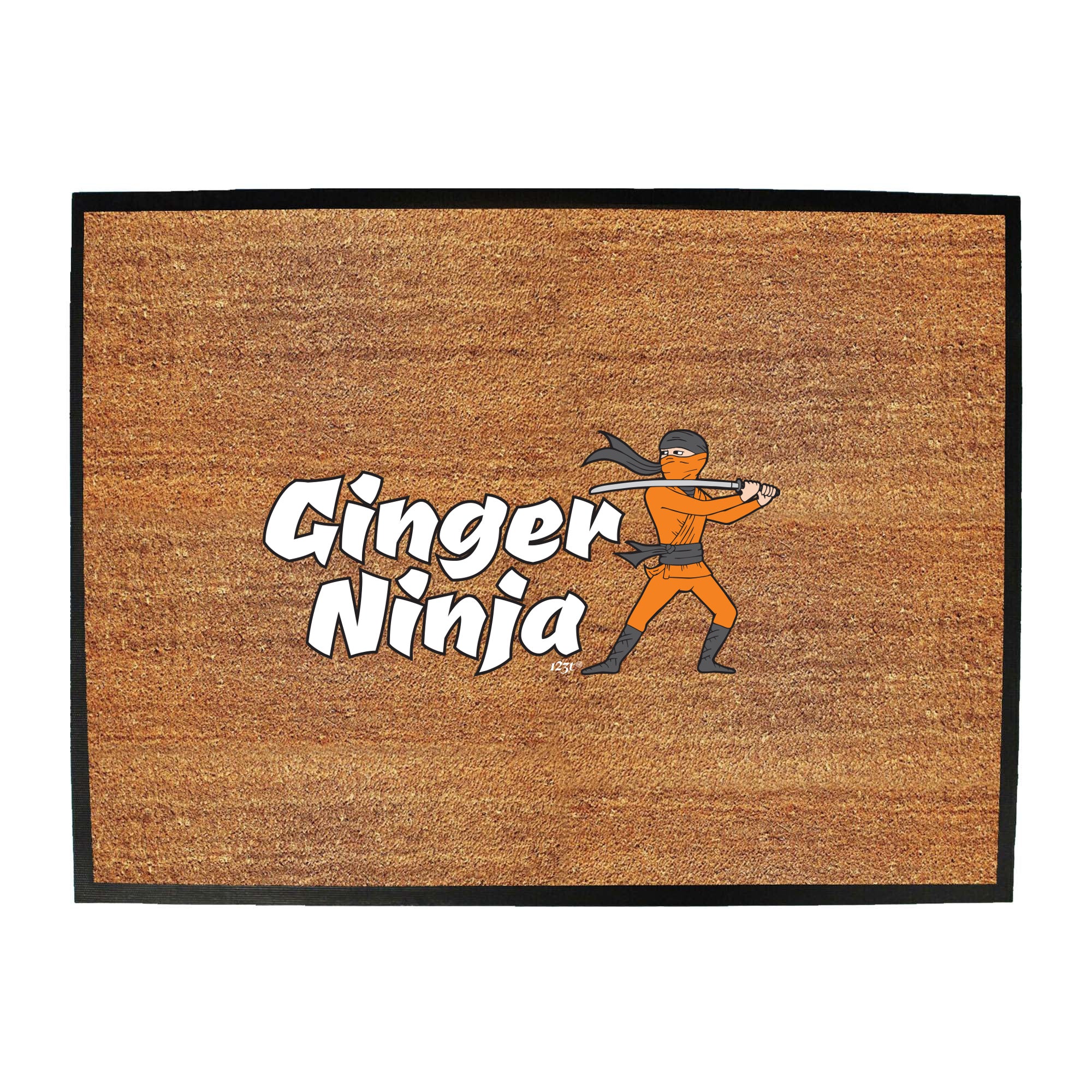Ginger Ninja - Funny Novelty Doormat