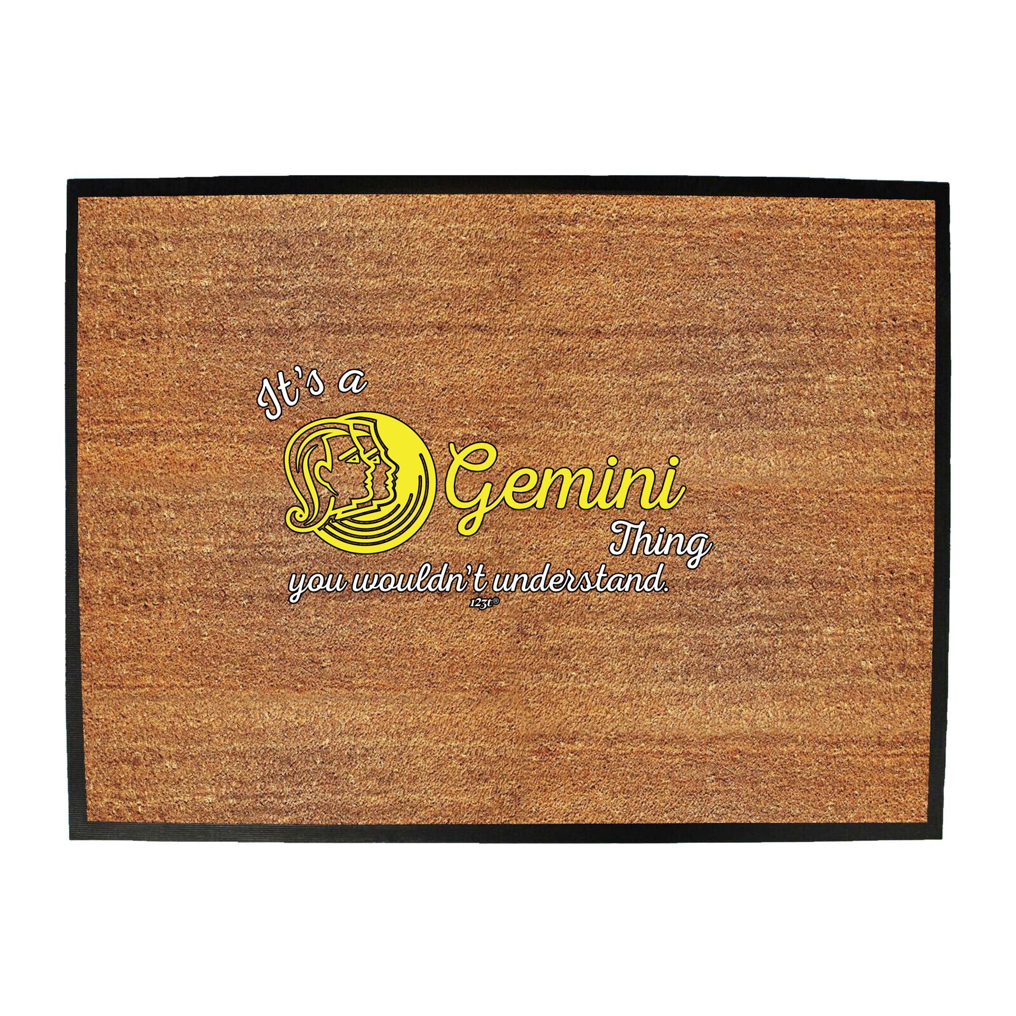 Its A Gemin Thing You Wouldnt Understand - Funny Novelty Doormat