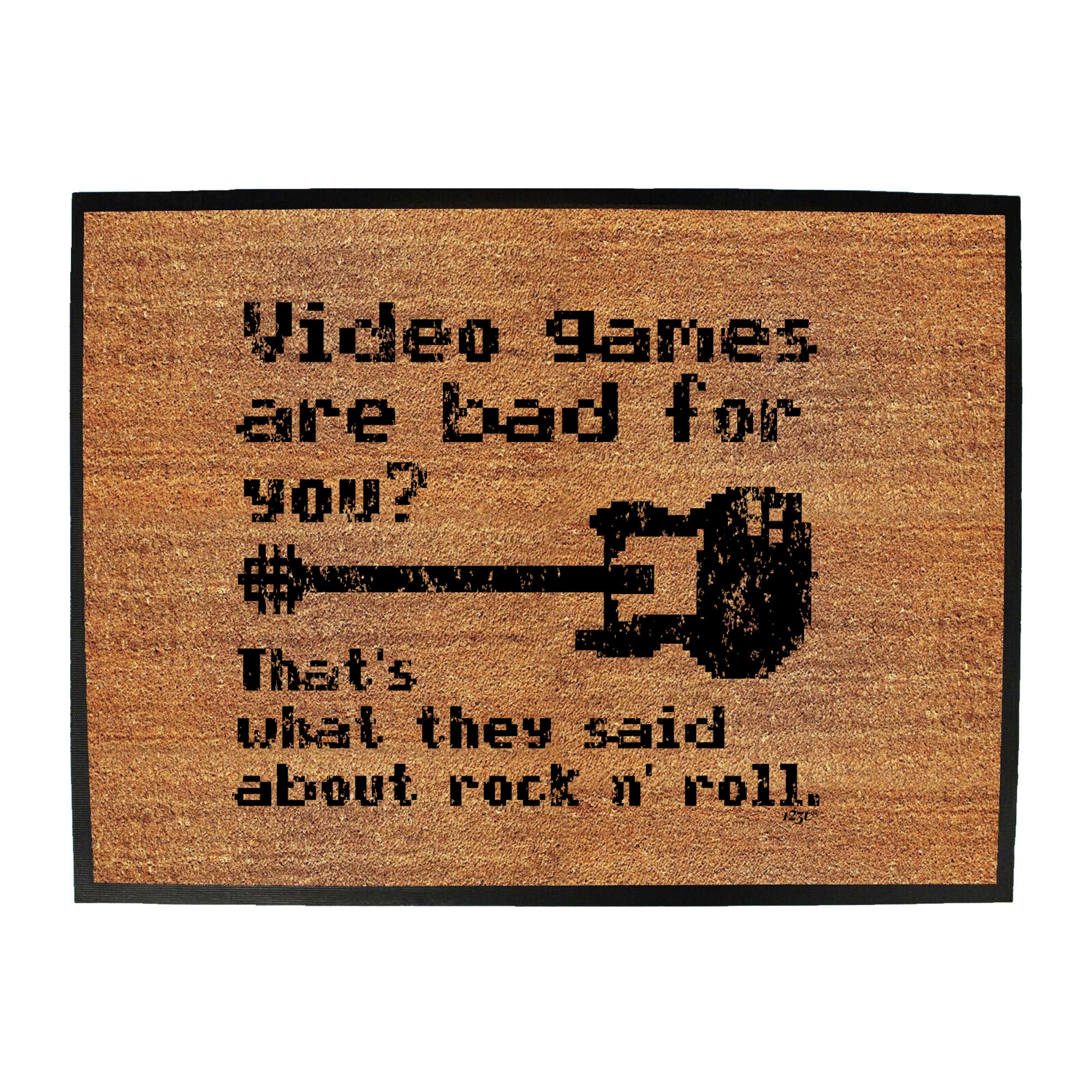 Video Games Are Bad For You - Funny Novelty Doormat