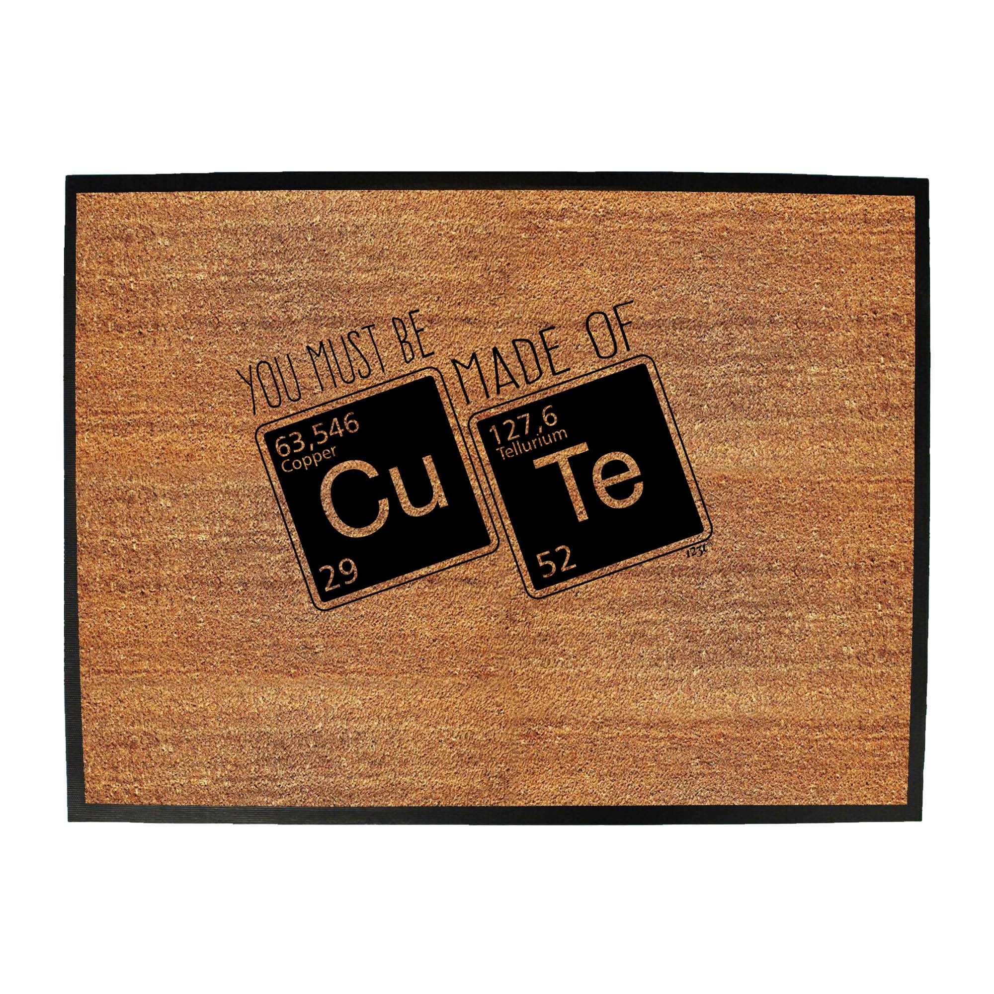 You Must Be Made Of Cute - Funny Novelty Doormat