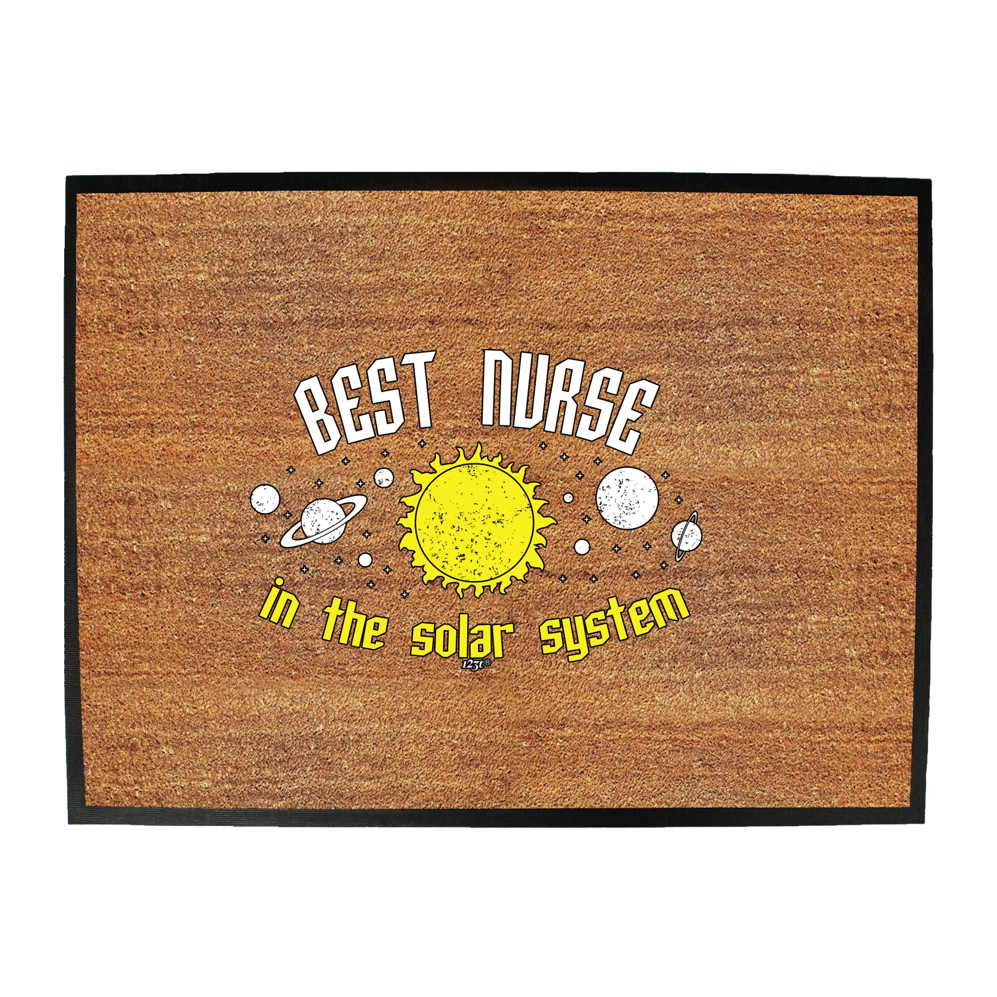 Best Nurse Solar System - Funny Novelty Doormat