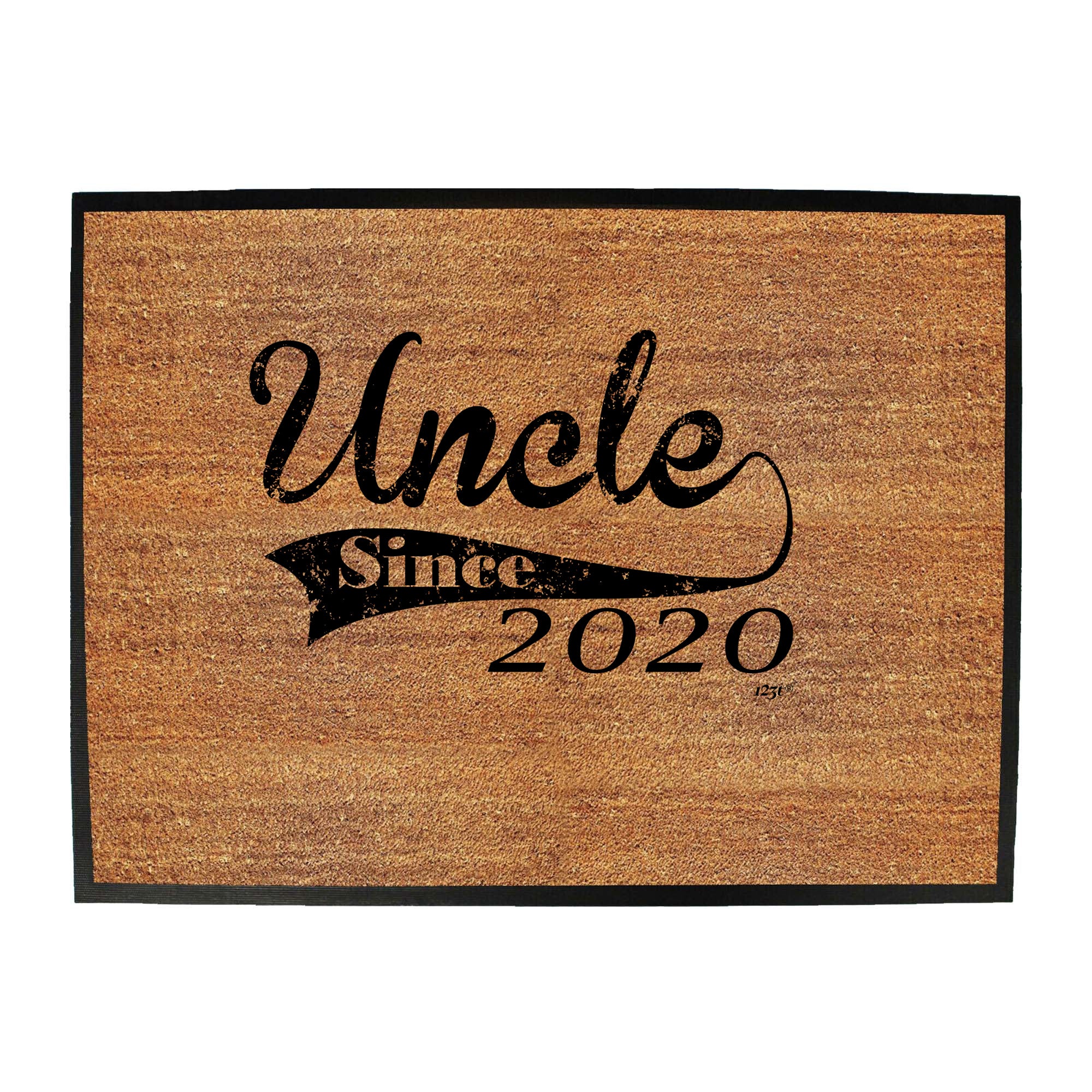 Uncle Since 2020 - Funny Novelty Doormat
