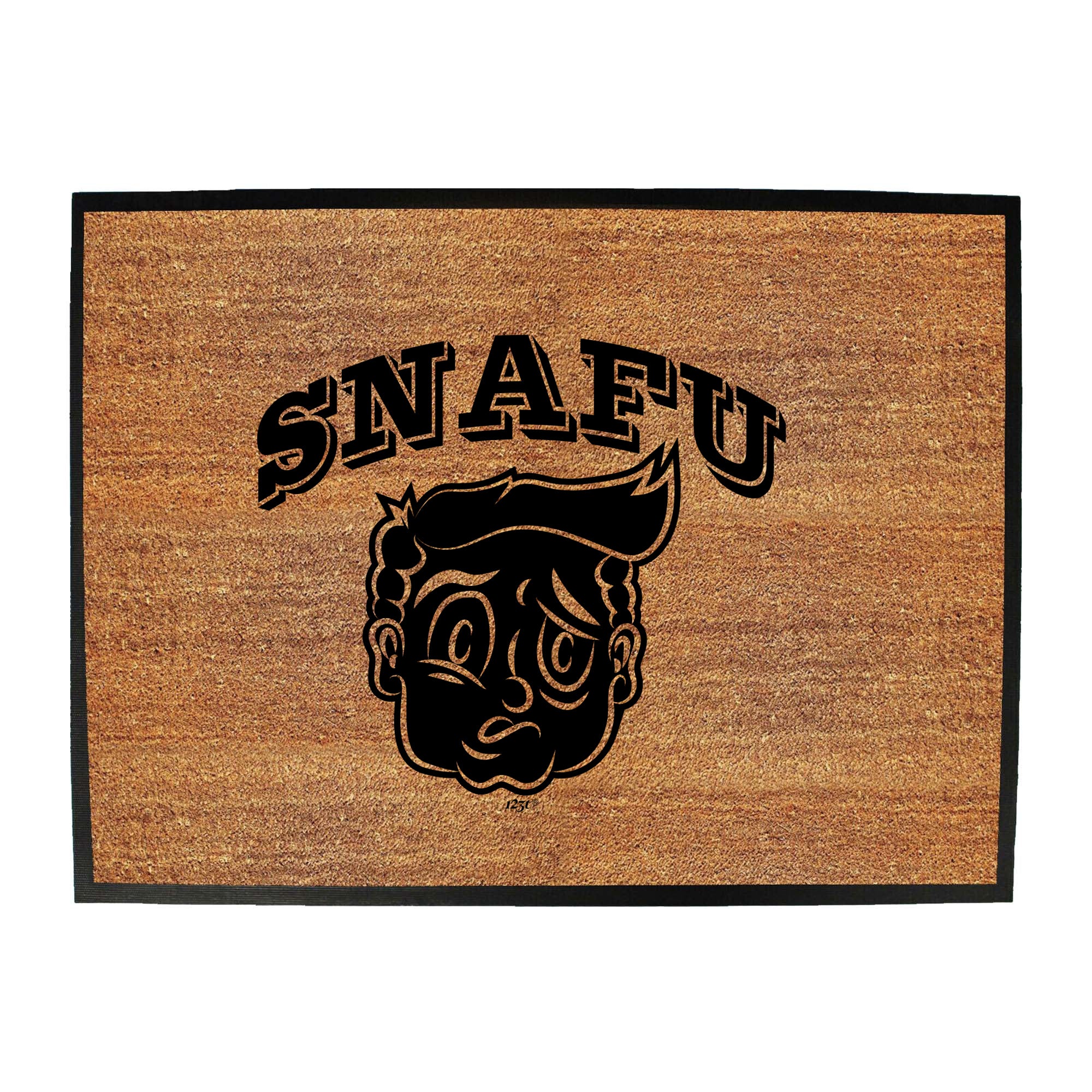 Snafu Face - Funny Novelty Doormat