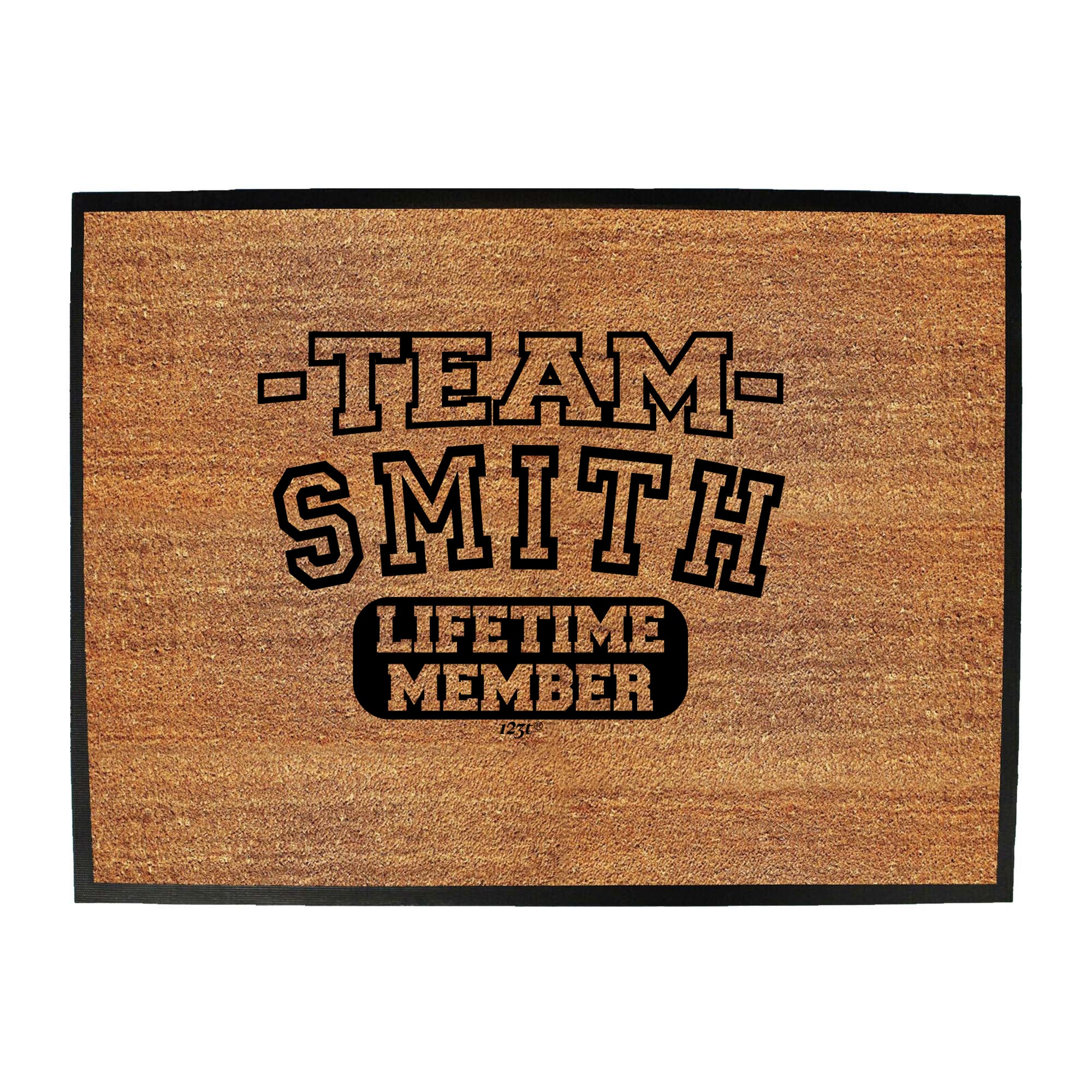 Smith V2 Team Lifetime Member - Funny Novelty Doormat