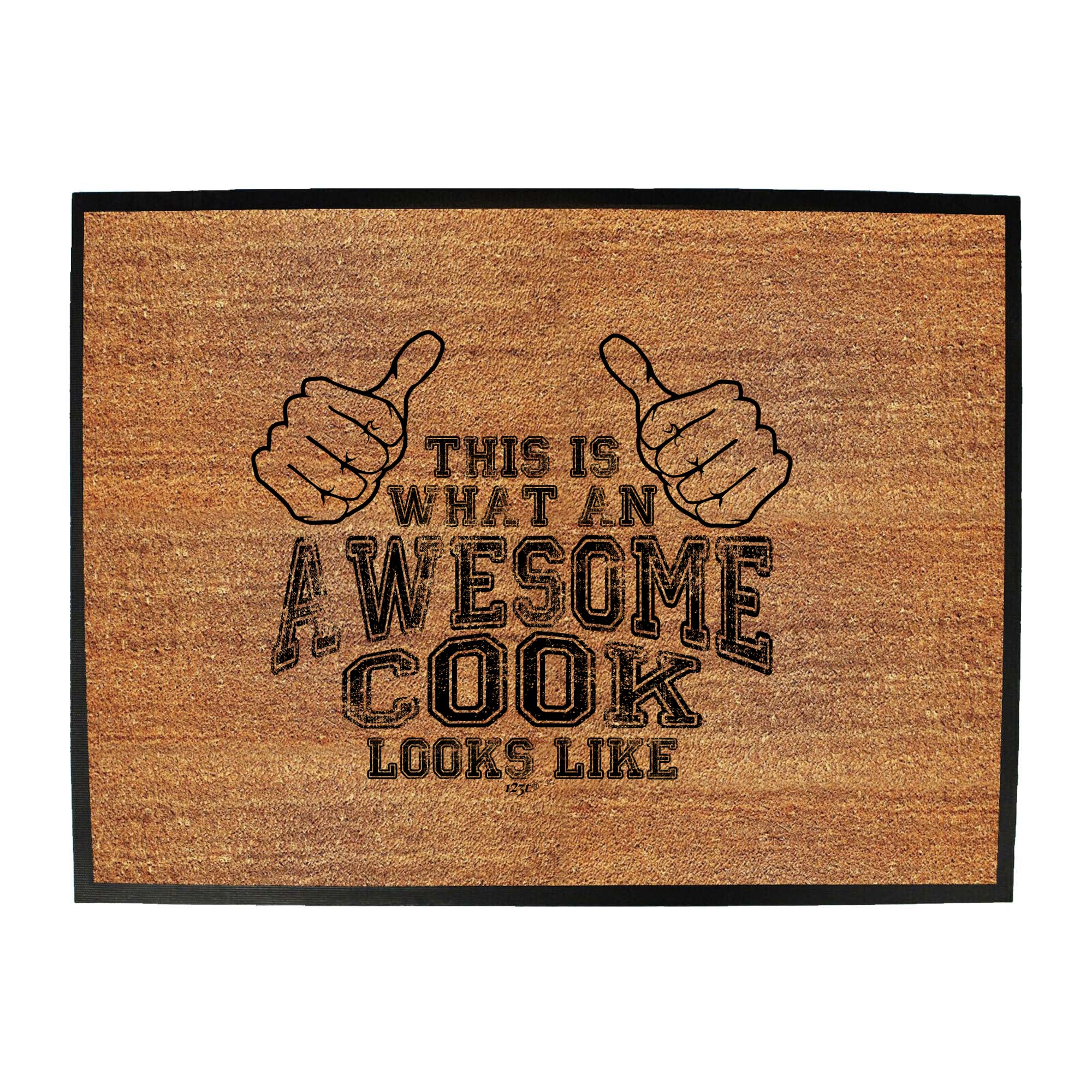 This Is What Awesome Cook - Funny Novelty Doormat
