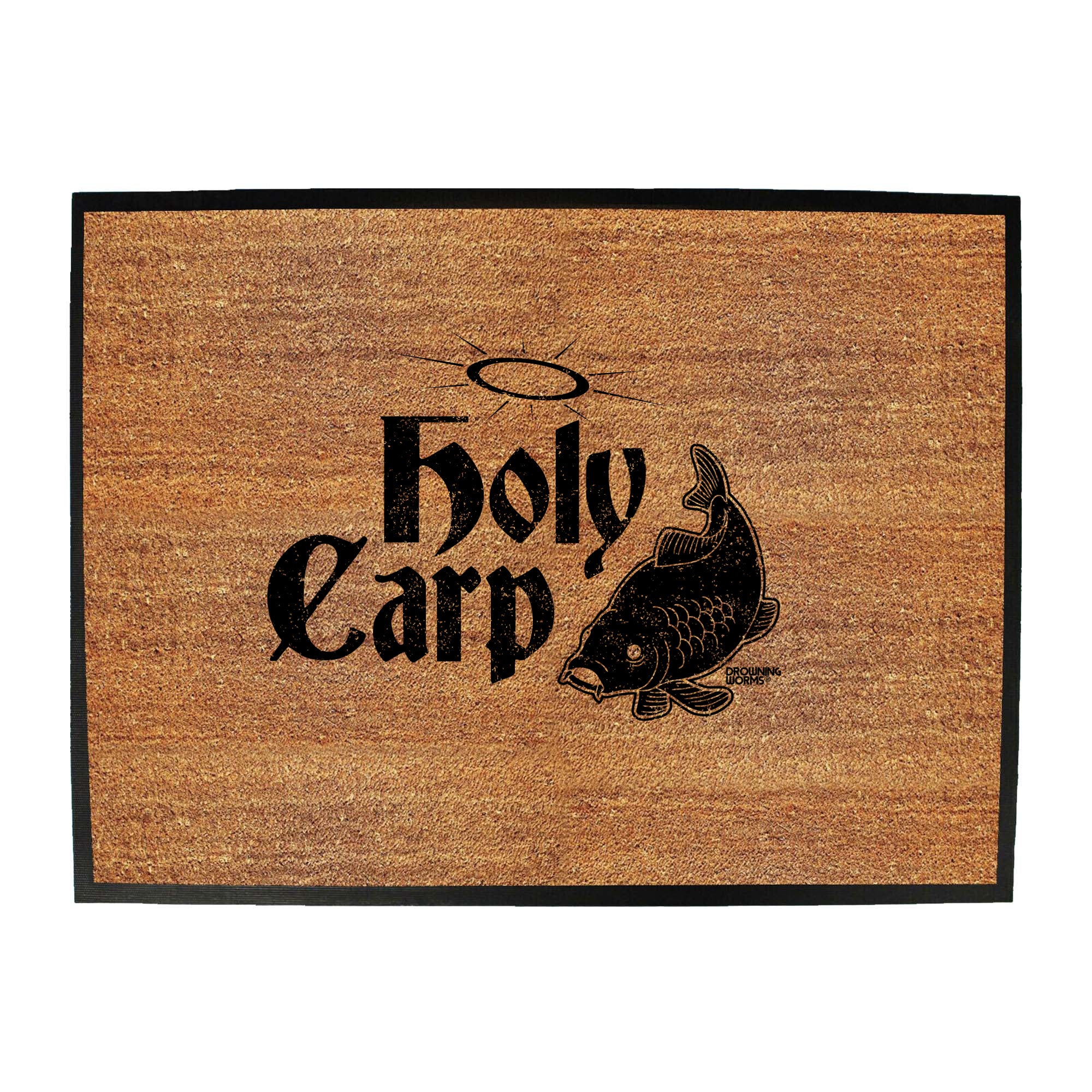 Dw Holy Carp - Funny Novelty Doormat
