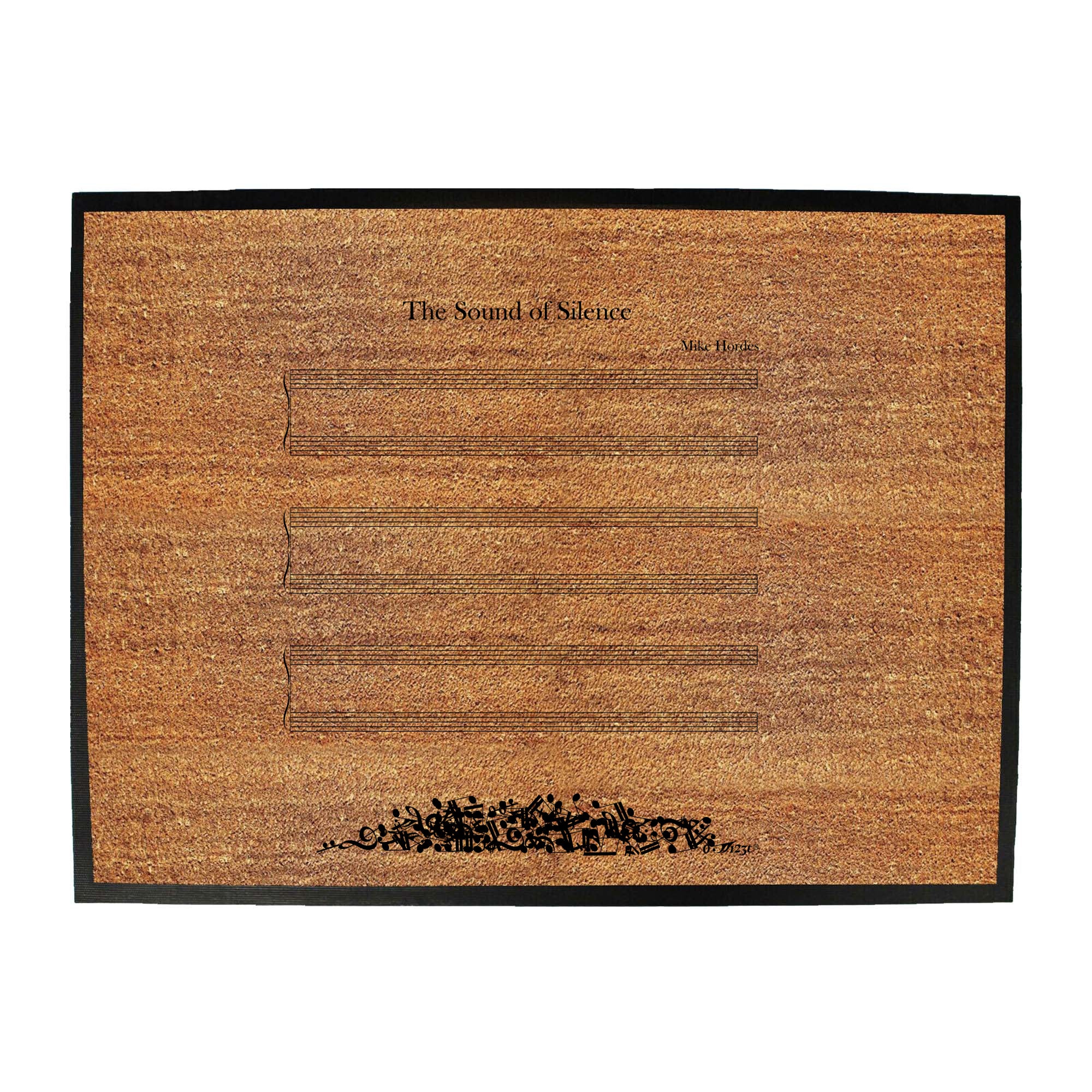 The Sound Of Silence - Funny Novelty Doormat