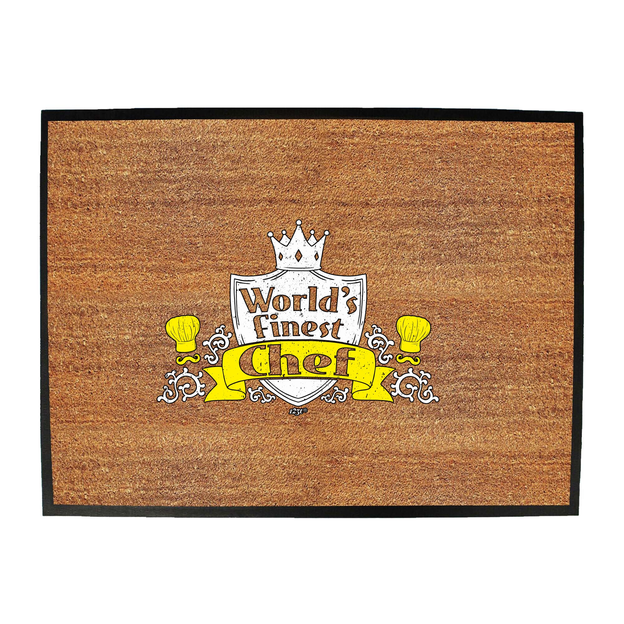 Worlds Finest Chef - Funny Novelty Doormat
